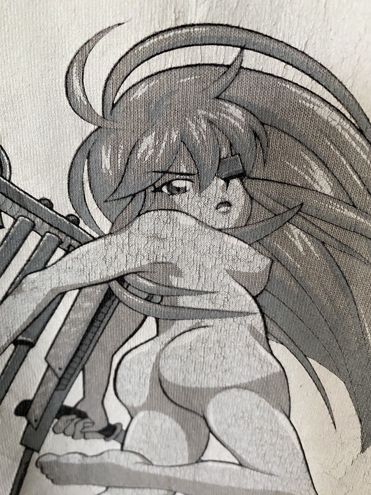 Anime 🔥🔥🔥Rare Vintage Mystery Skulls Cyberpunk sex la blue gril Size US XL / EU 56 / 4 - 6 Thumbnail