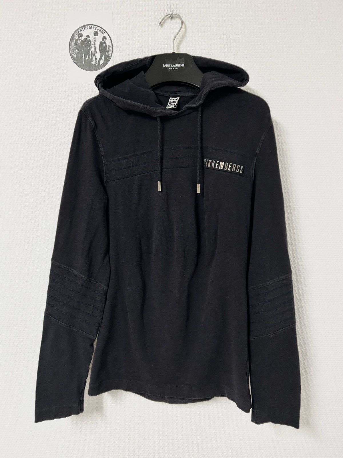 Dirk Bikkembergs 2010 Moto Panel Hoodie Size US M / EU 48-50 / 2 - 1 Thumbnail