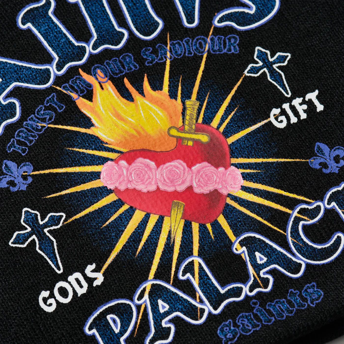 Palace Gods Gift Nein Cuff Beanie Pink Size ONE SIZE - 2 Thumbnail