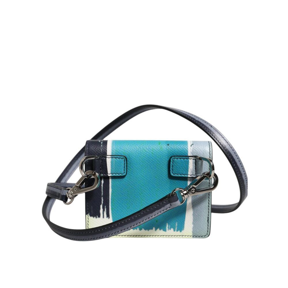 Dolce & Gabbana Dolce & Gabbana Multicolor Leather DG Logo Bifold Card Holde Size ONE SIZE - 5 Thumbnail