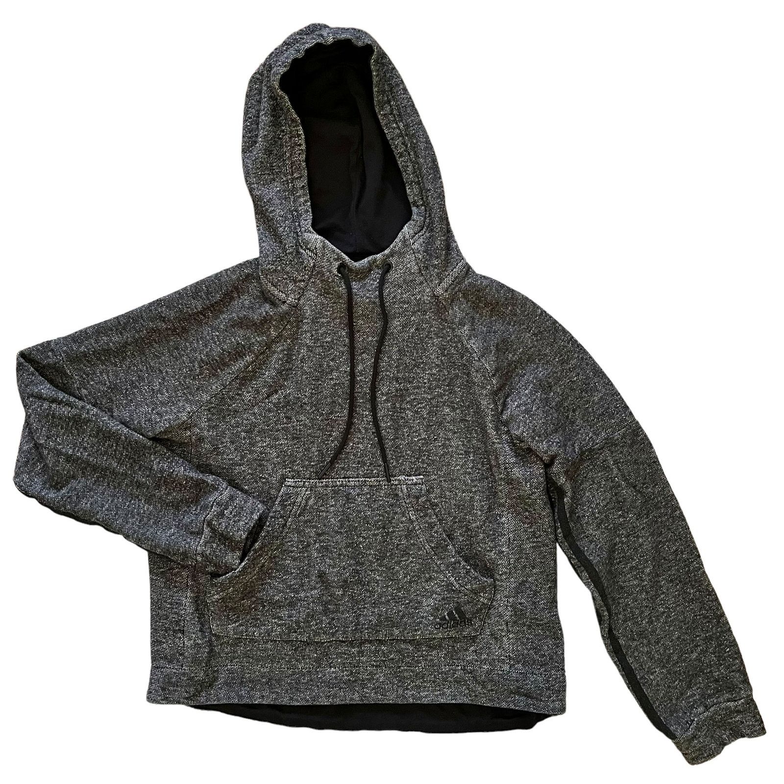 Adidas Adidas Sport 2 Street Gray Pullover Womens Hoodie Sweatshirt Size XS / US 0-2 / IT 36-38 - 9 Thumbnail