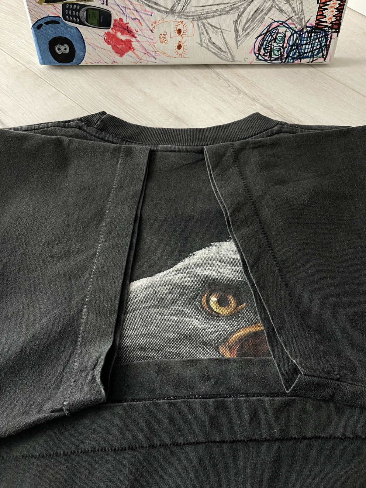 Vintage Vintage 1997 Rock Eagle Snake Bike T-Shirt Harley Davidson Size US XL / EU 56 / 4 - 11 Thumbnail
