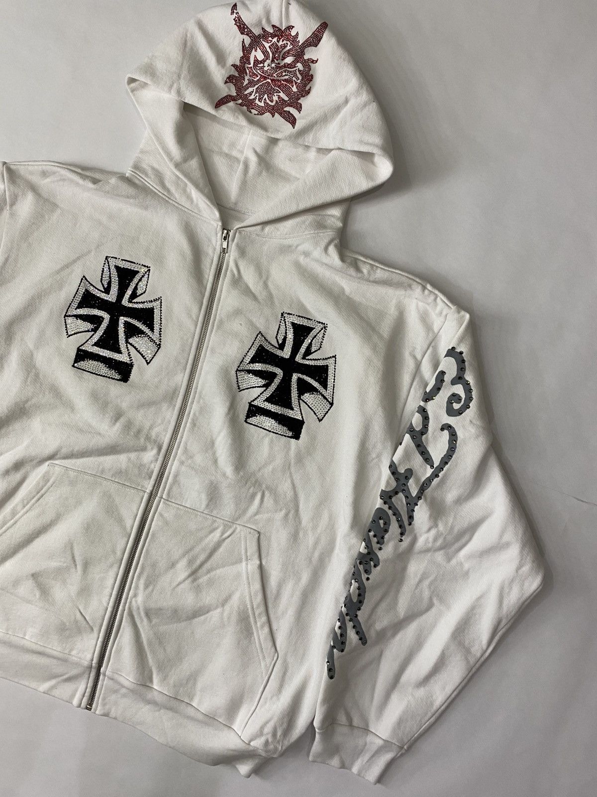 Ed Hardy × Ken Carson KEN CARSON x ED HARDY HOODIE. Size US XL / EU 56 / 4 - 2 Thumbnail