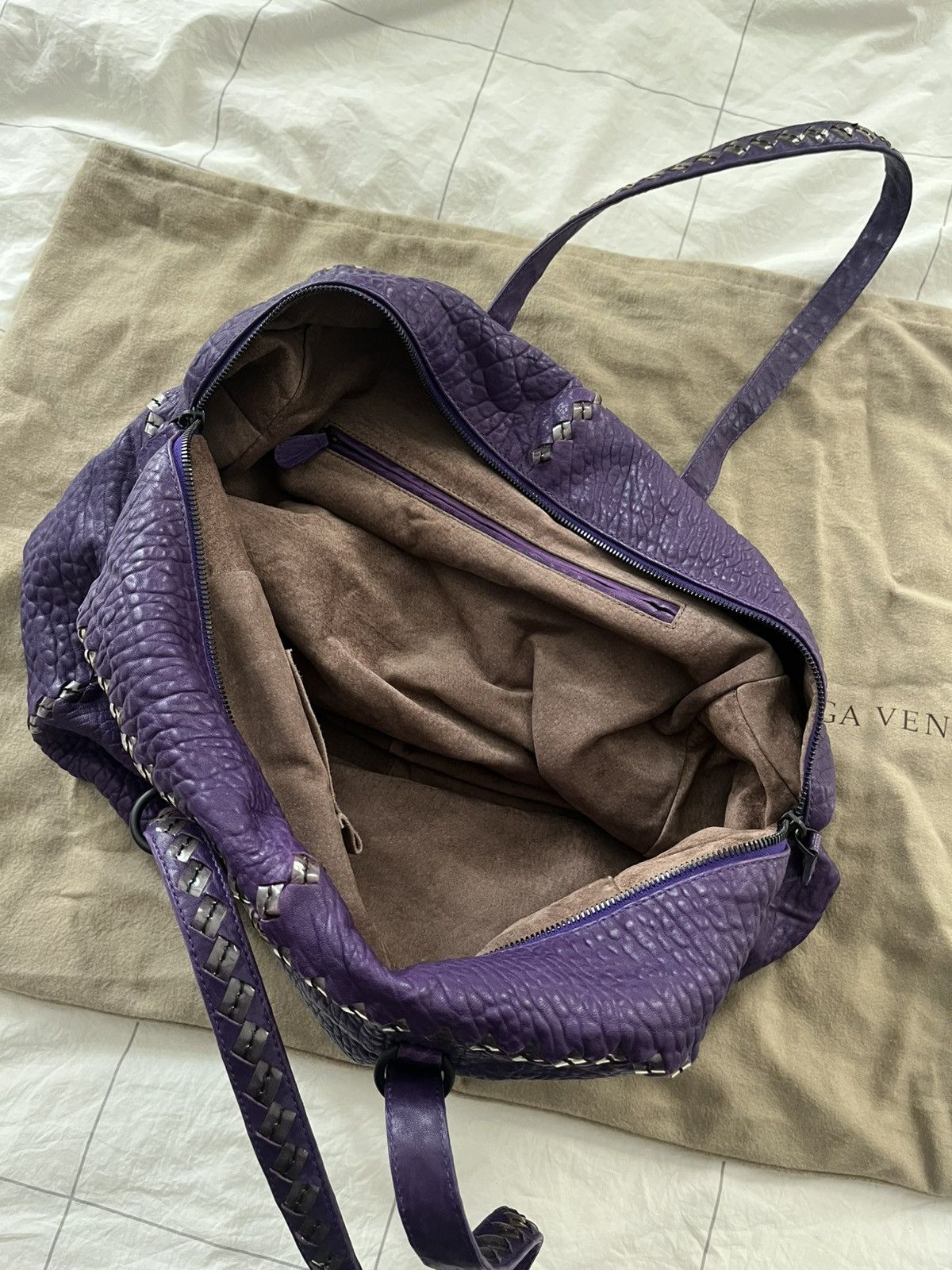 Bottega Veneta Bottega Veneta SS12 purple leather purse Size ONE SIZE - 4 Thumbnail