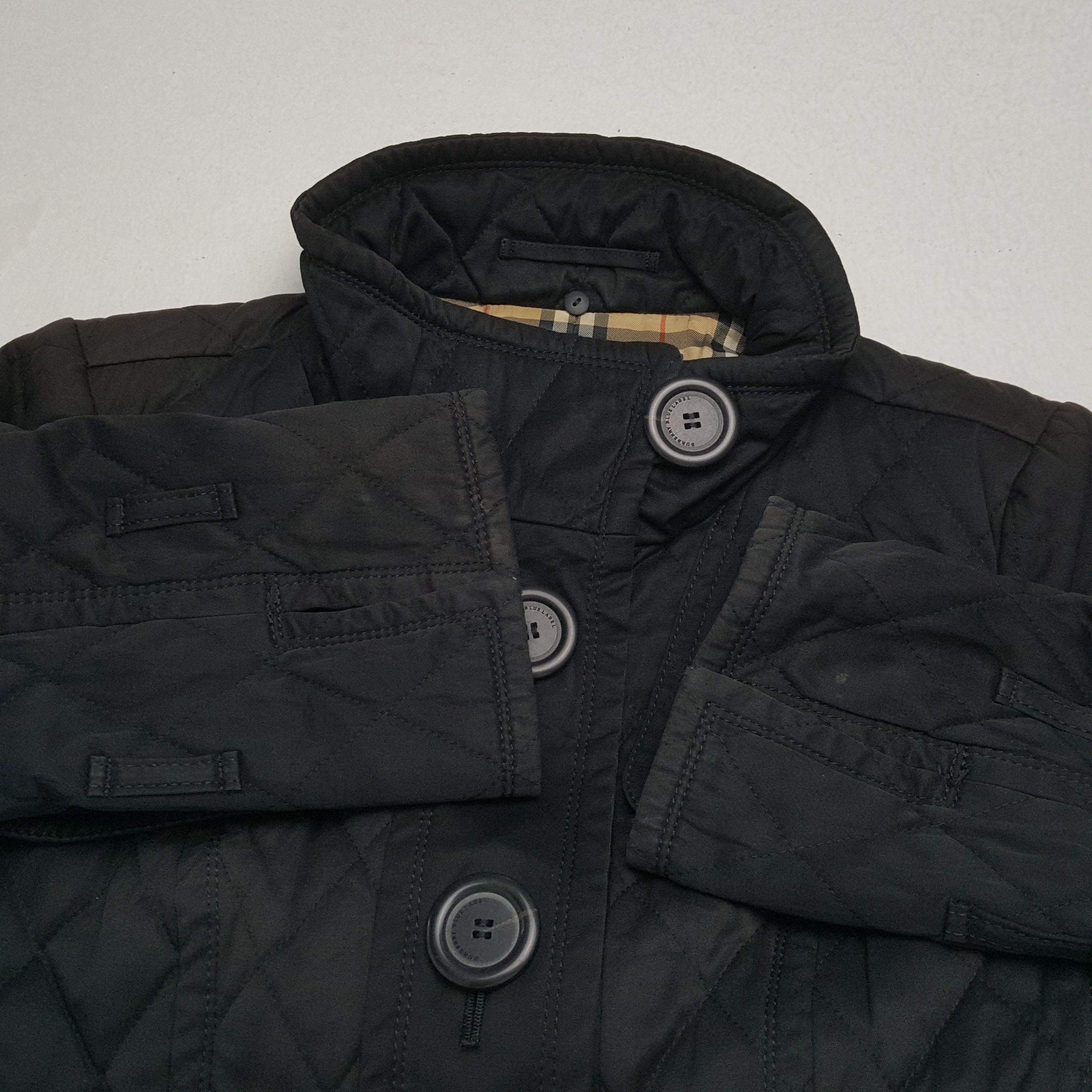 Burberry × Vintage BURBERRY LONDON BLUE LABEL Custom Art Trench Jacket Size XS / US 0-2 / IT 36-38 - 9 Thumbnail