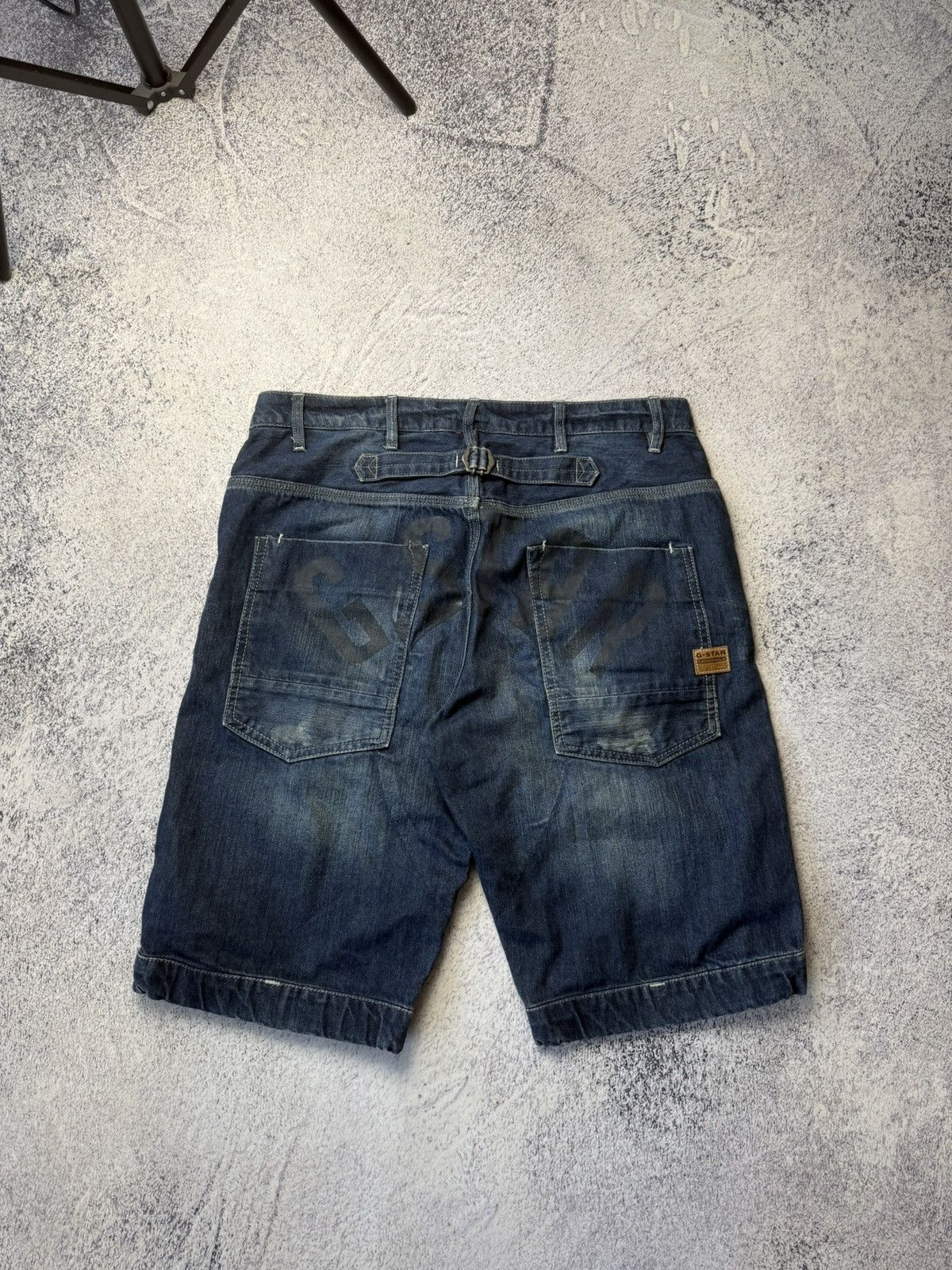G-Star Mens Vintage G Star Raw Cargo Shorts rare army Y2K Size US 32 / EU 48 - 1 Thumbnail
