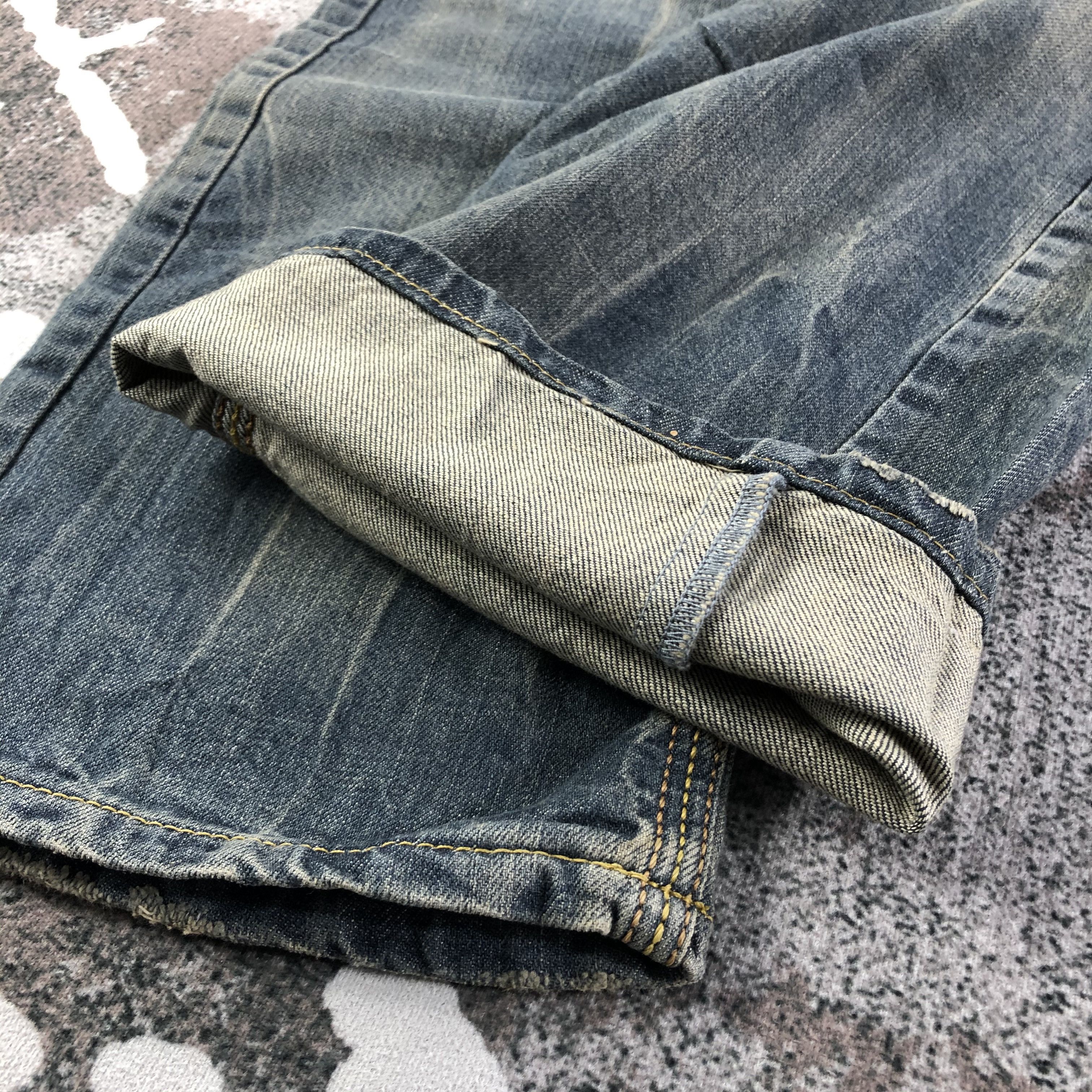 Chealseagarb Jeans Rusty Wash Zipper Pocket Denim KJ1829