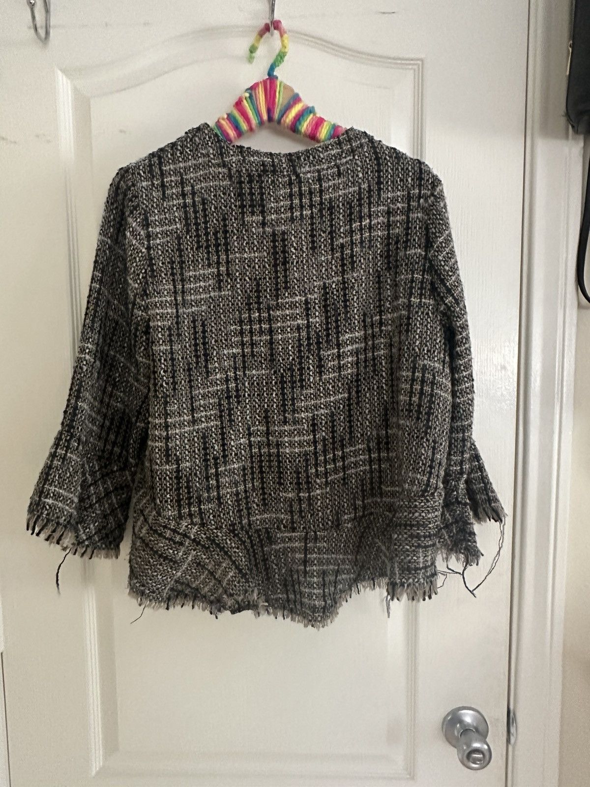Other Tweed fringe jacket Size L / US 10 / IT 46 - 6 Thumbnail