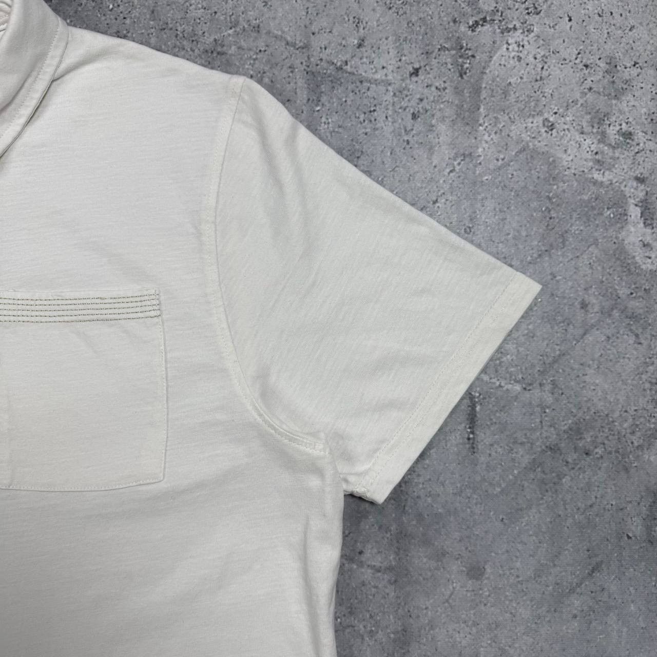 Folk Folk Two-Button Pocket Short Sleeve Polo Shirt Off White 4 L Size US L / EU 52-54 / 3 - 7 Thumbnail