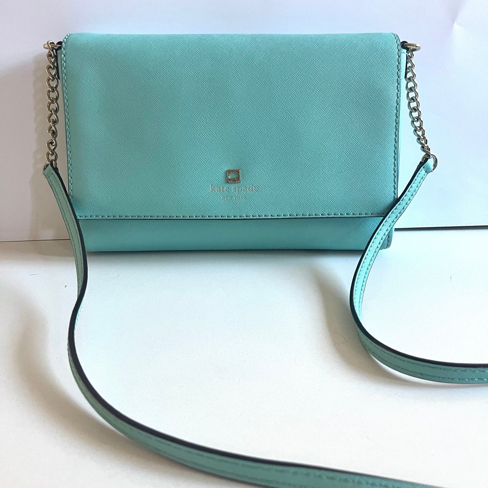 Kate Spade KATE SPADE Charlotte Street Alex Crossbody, Blue Aqua Size ONE SIZE - 5 Thumbnail