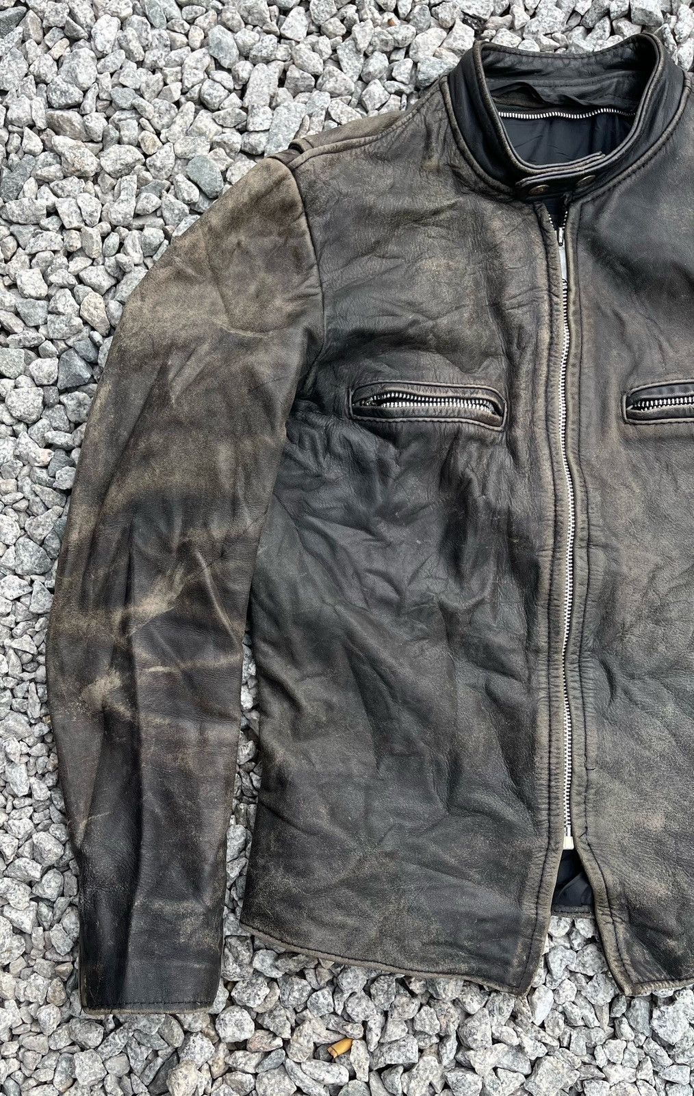 14th Addiction 🔥Vintage Esprit USA Genuine Leather Rider Jacket Size US S / EU 44-46 / 1 - 7 Thumbnail