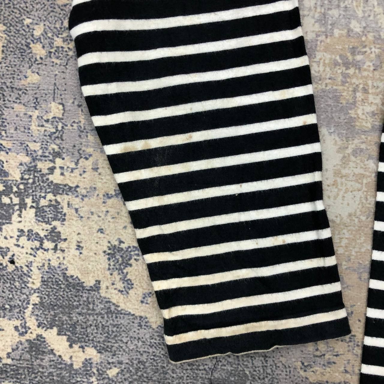 agnes b. T84 AGNES B. STRIPED LONG SLEEVE TEE Size XS / US 0-2 / IT 36-38 - 6 Thumbnail