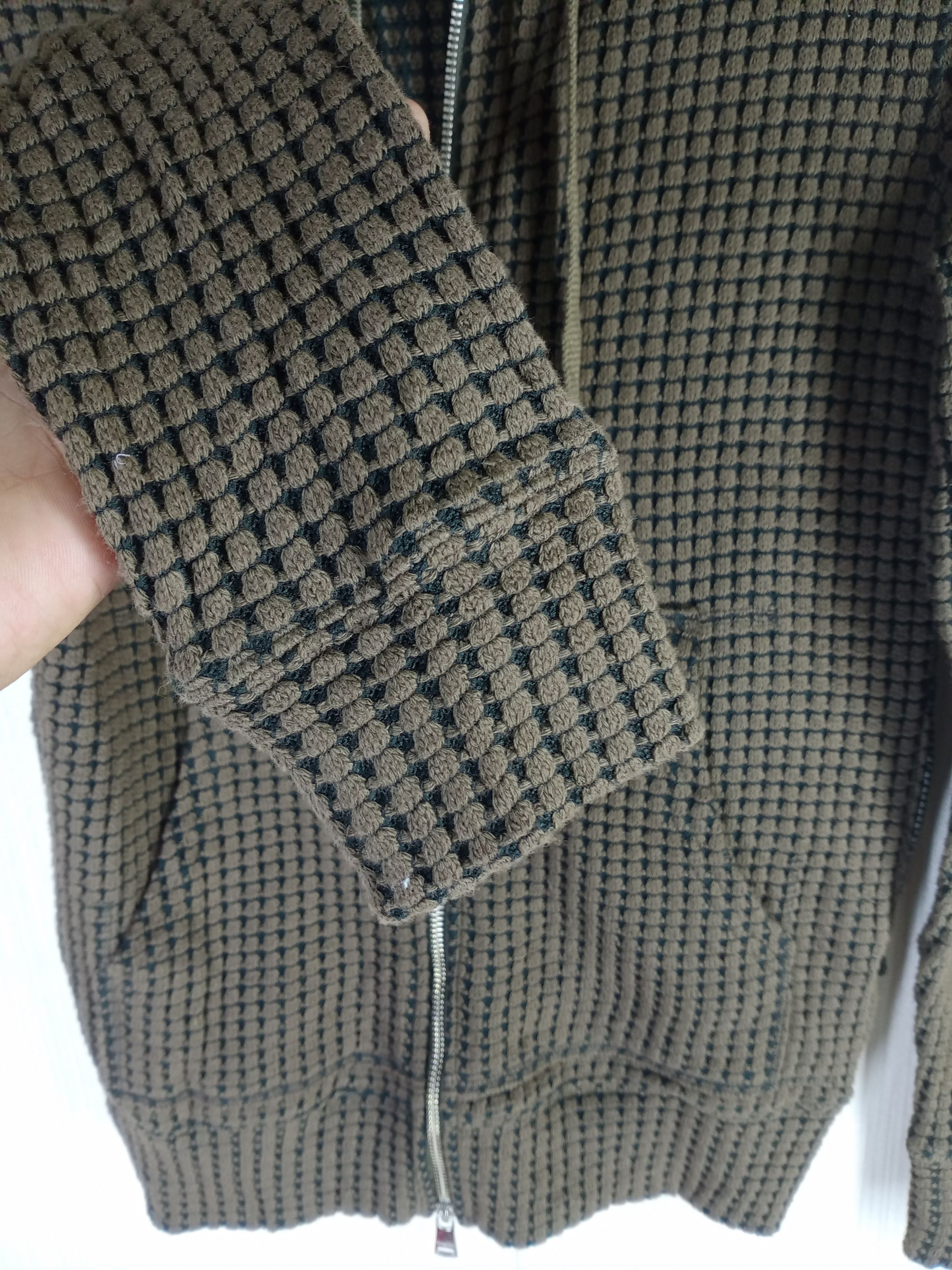 Rare Vintage Sea Green TATRAS JAPAN Zipper Hoodie
