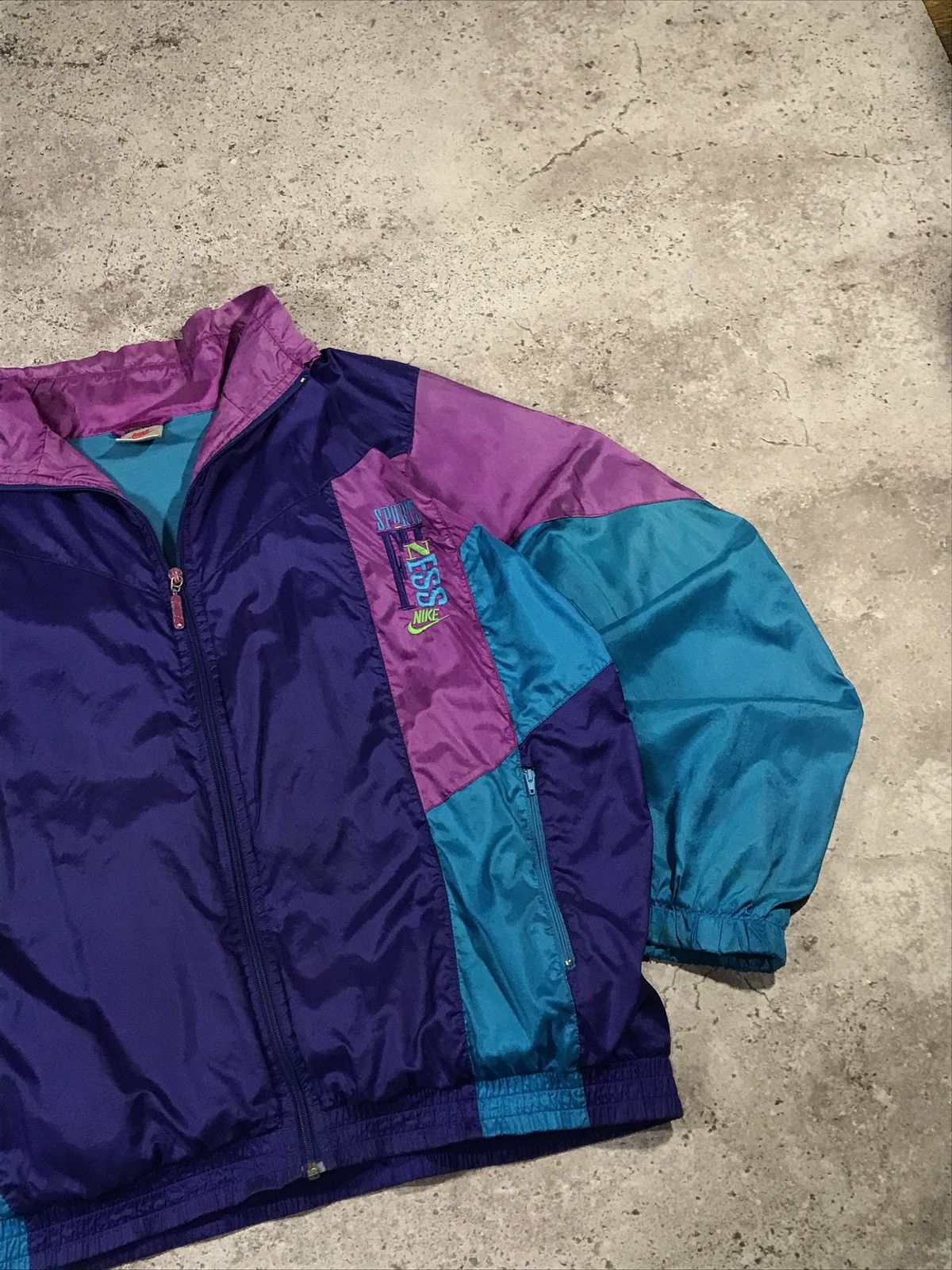 Nike Vintage 90s Nike Track Jacket Zip Men’s Embroiled Logo L Size US L / EU 52-54 / 3 - 2 Thumbnail