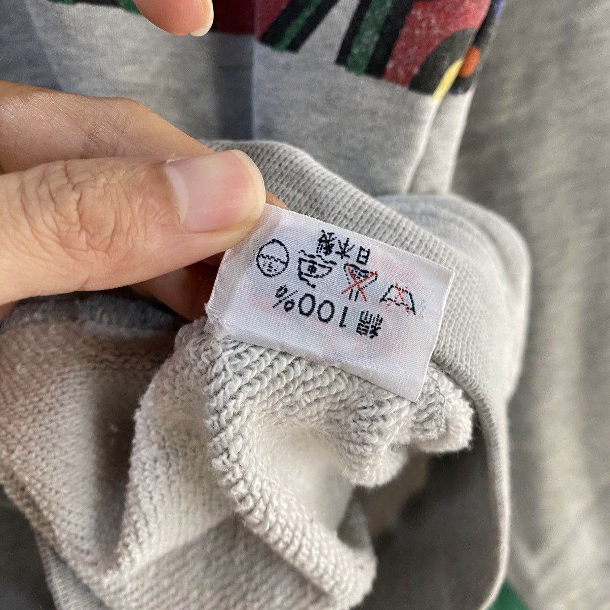 Guess × Vintage Vintage 80s Georges Marciano By Garp Art Design Sweatshirts Size US M / EU 48-50 / 2 - 12 Thumbnail