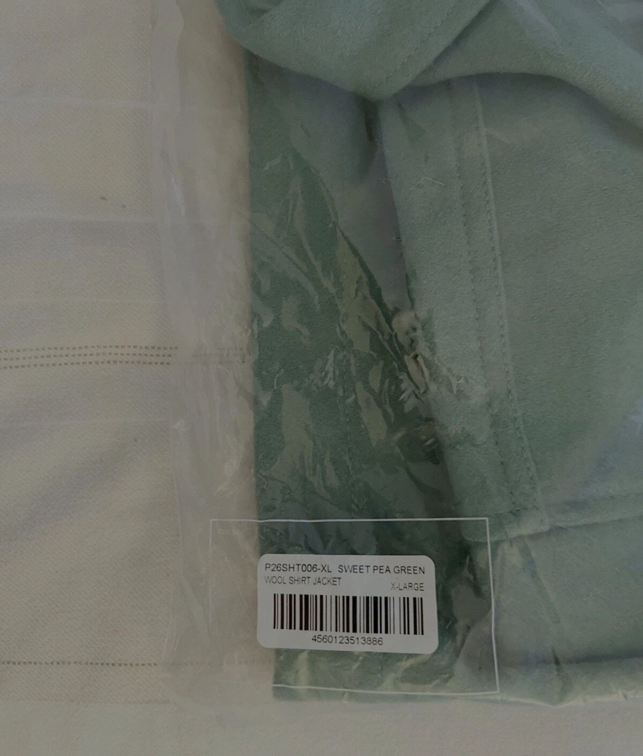 Palace Palace Wool Shirt Jacket Sweet Pea Green Size XL Brand New Size US XL / EU 56 / 4 - 7 Thumbnail