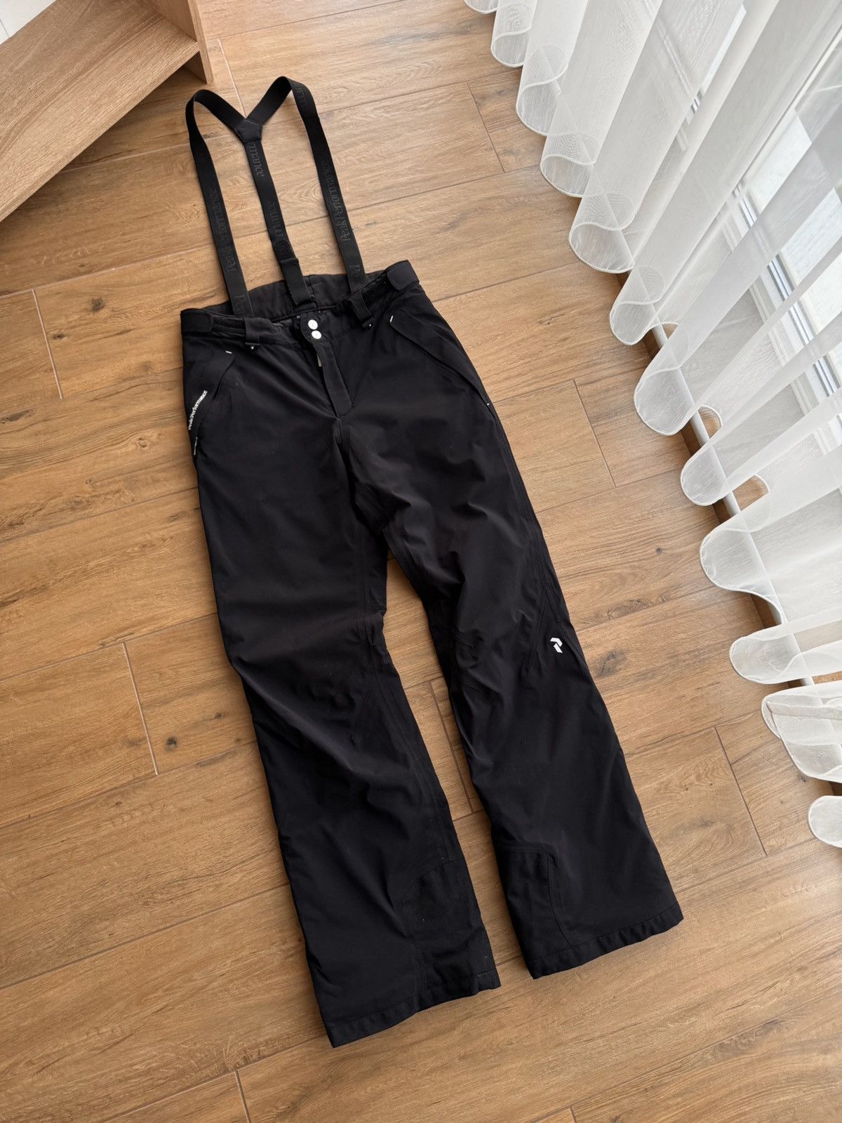 Goretex × Peak Performance × Vintage Vintage Peak Performance Thermalite Goretex Black Ski Pants Size 26" / US 2 / IT 38 - 2 Thumbnail