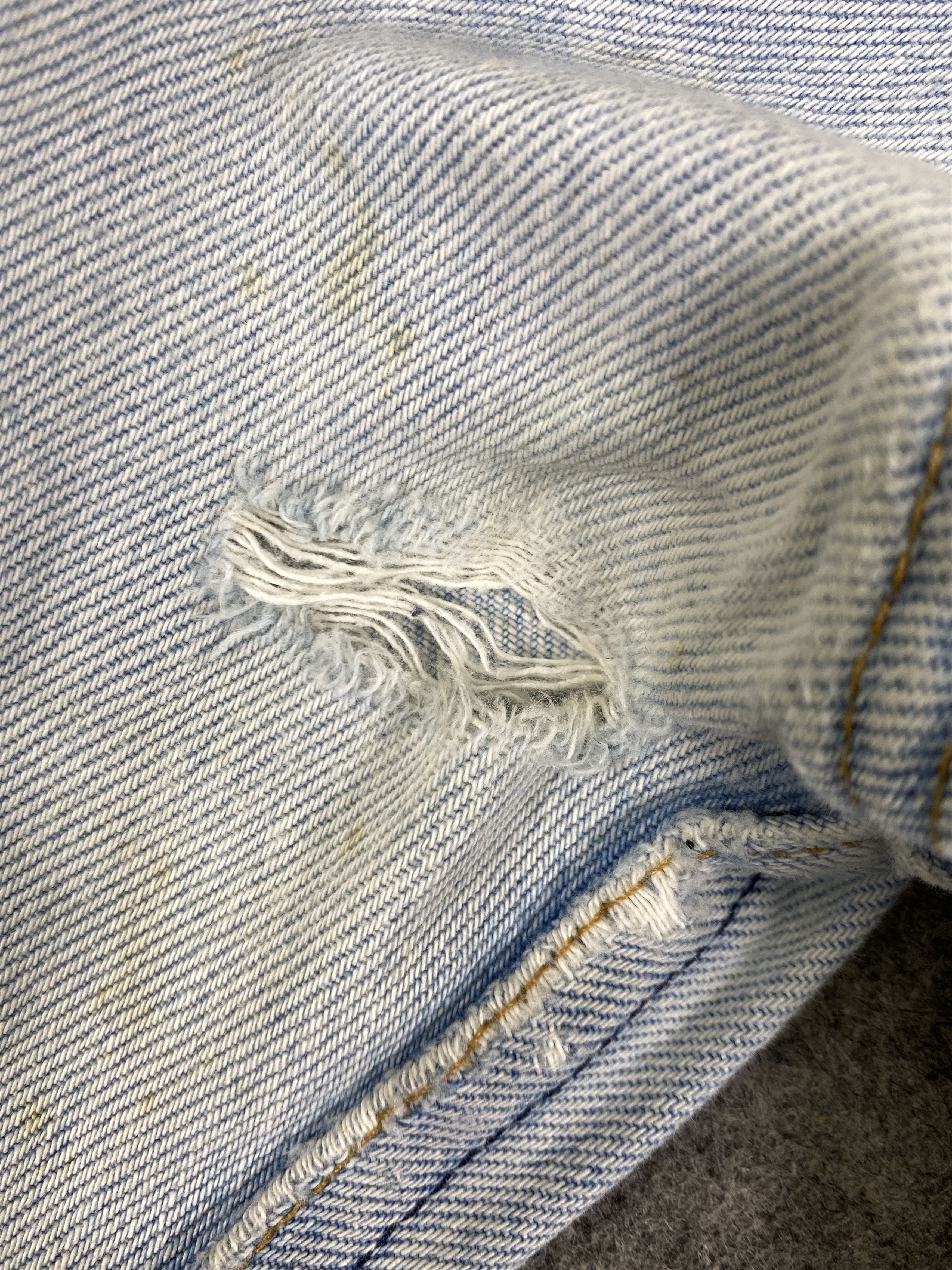 Levi's Light Blue Wash Vintage Levis 501 USA Jeans 31x29 - JN3174 Size US 31 - 14 Thumbnail