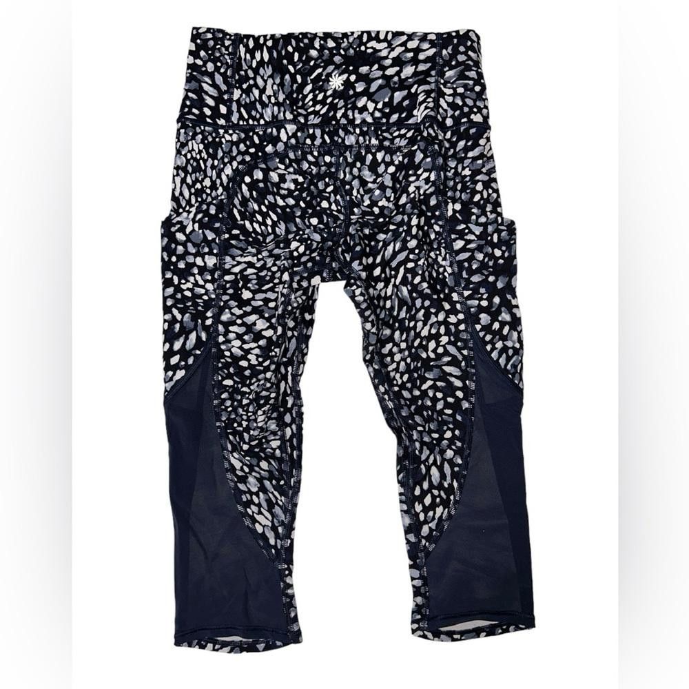 Designer Athleta l Spotty Up For Anything Crop Leggings XS Size 26" / US 2 / IT 38 - 4 Thumbnail