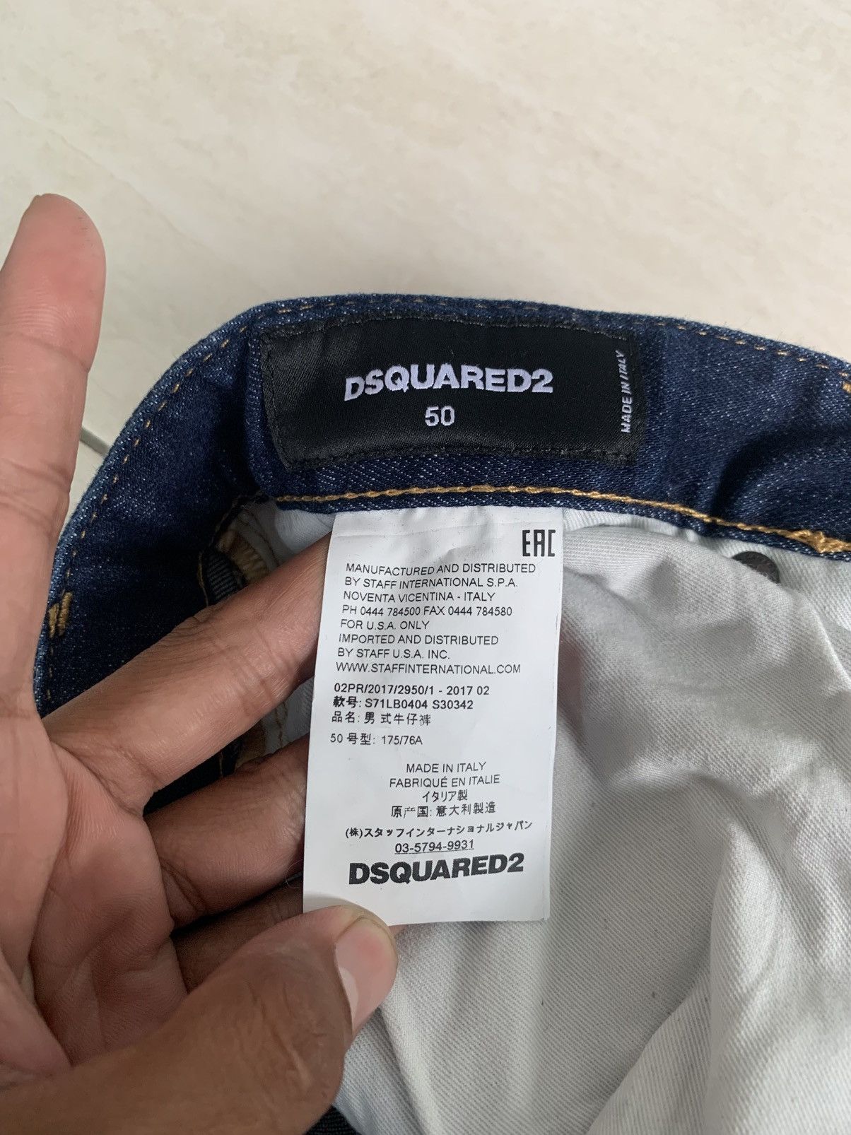 Dsquared2 Dsquared2 Distressed Jeans Size US 34 / EU 50 - 7 Thumbnail