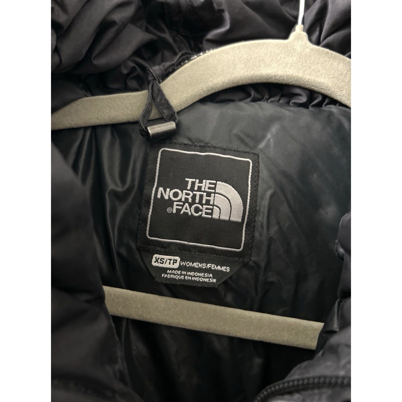 The North Face The North Face Jacket Womens XS Black Full Zip Shawl Hood Puffer 550 Down Quilted Size XS / US 0-2 / IT 36-38 - 6 Thumbnail