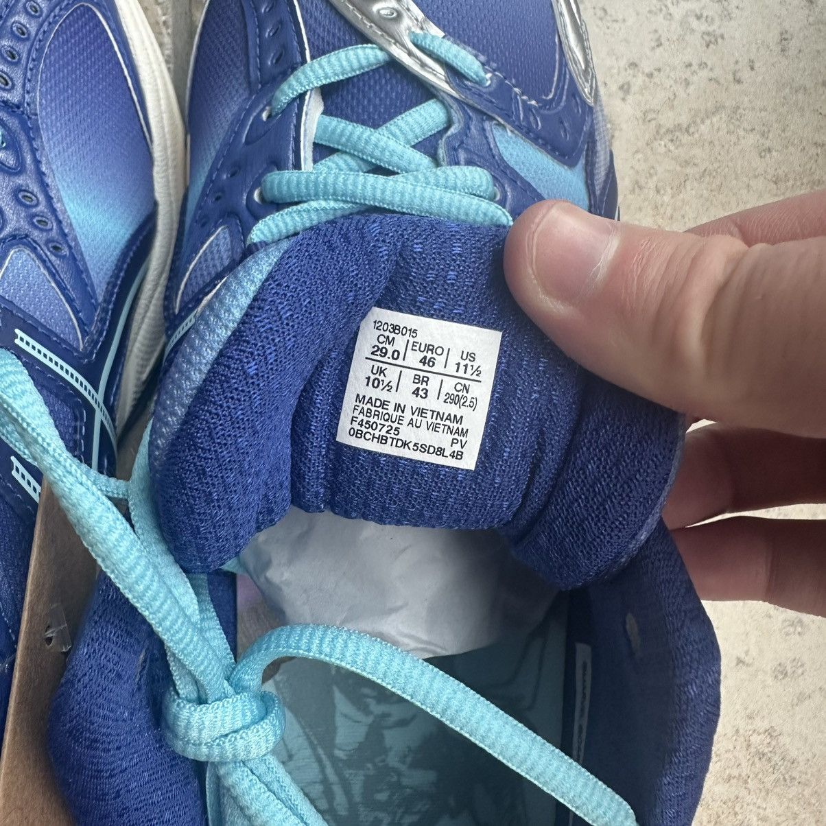 Asics × Kith Kith Marvel vs. Capcom Mega Man ASICS Gel-Nimbus 10.1 Size US 11.5 / EU 44-45 - 5 Thumbnail