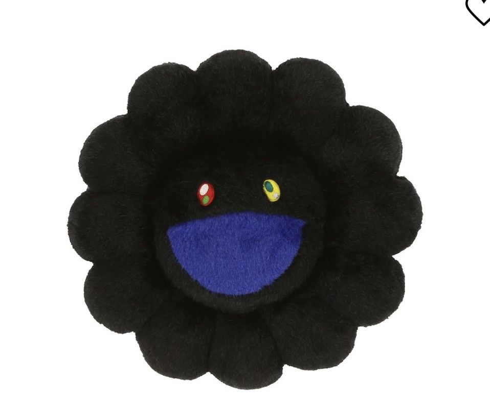 image of Takashi Murakami Flower Plush 60Cm in Black, Men's