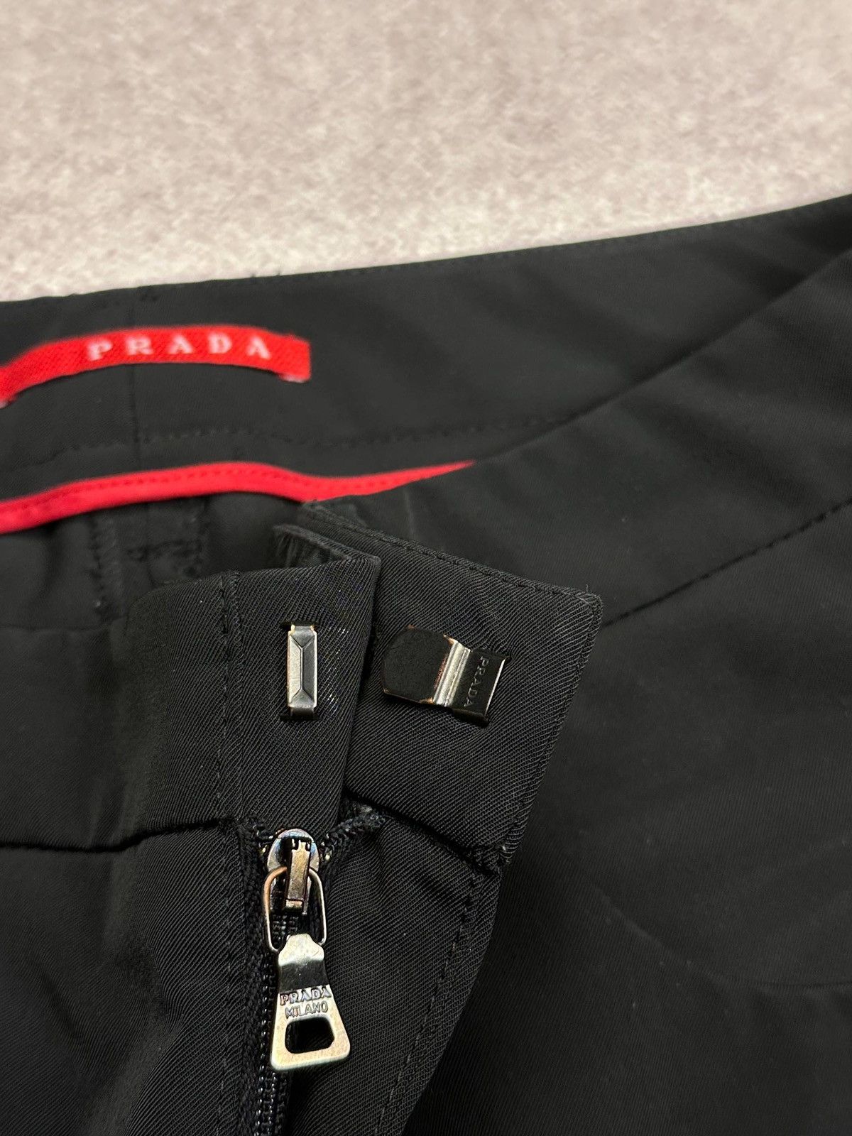 Prada Vintage Prada Womans Abstract Archival Pants Rare IT 42 Size 28" / US 6 / IT 42 - 9 Thumbnail