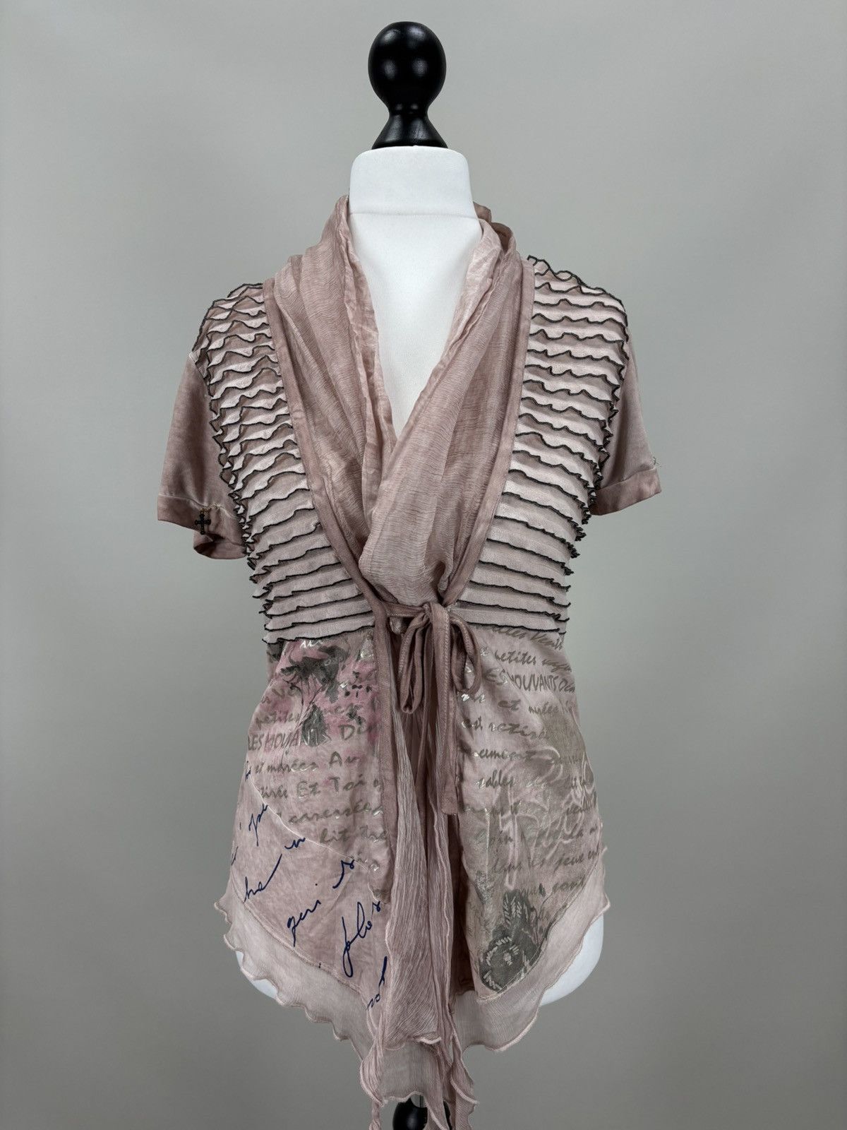 Elisa Cavaletti Womens blouse Elisa Cavaletti Size S Color Pink Size S / US 4 / IT 40 - 2 Thumbnail