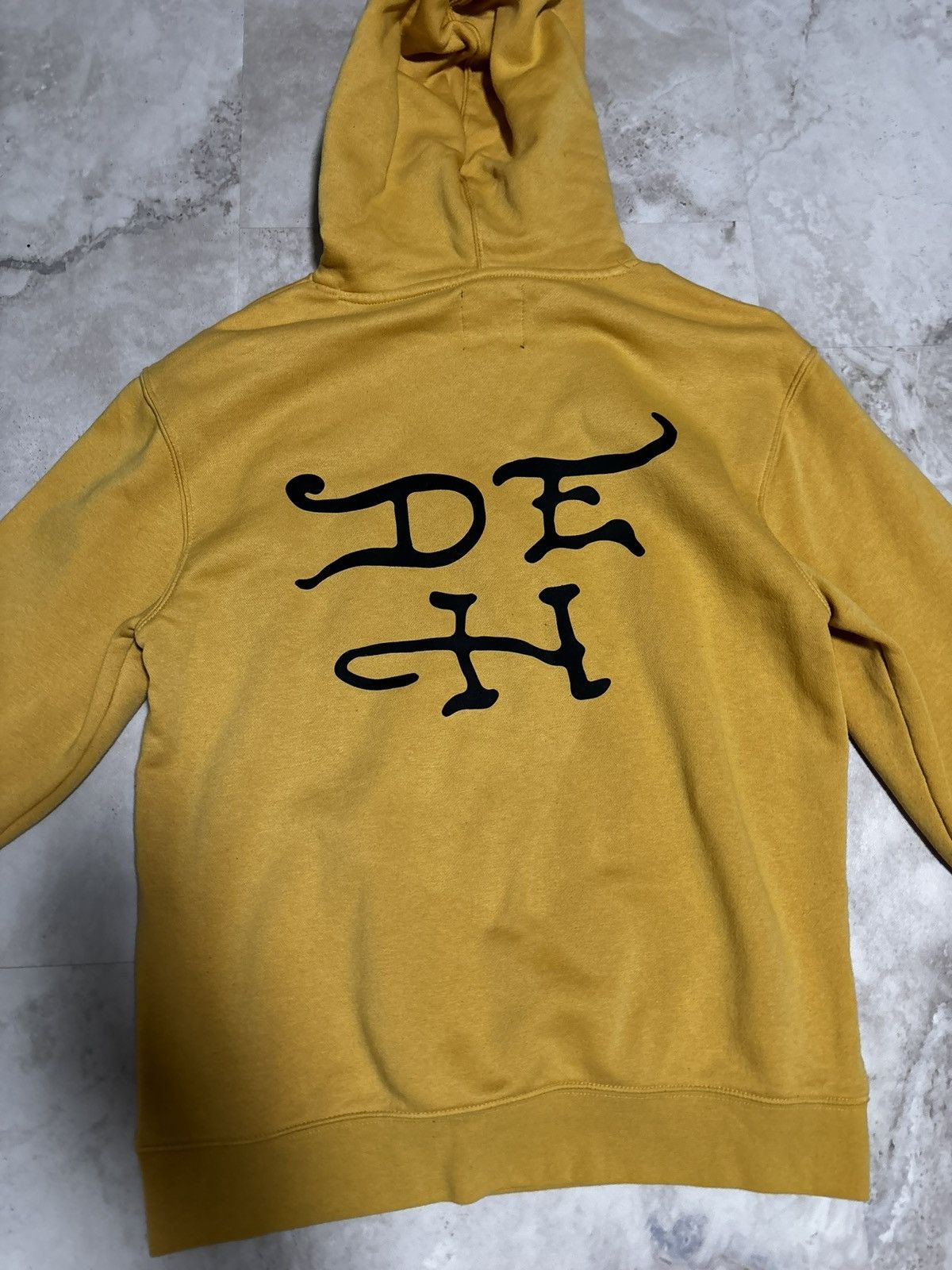 Ed Hardy Yellow Ed Hardy Hoodie With Front & Back Design Size US S / EU 44-46 / 1 - 7 Thumbnail