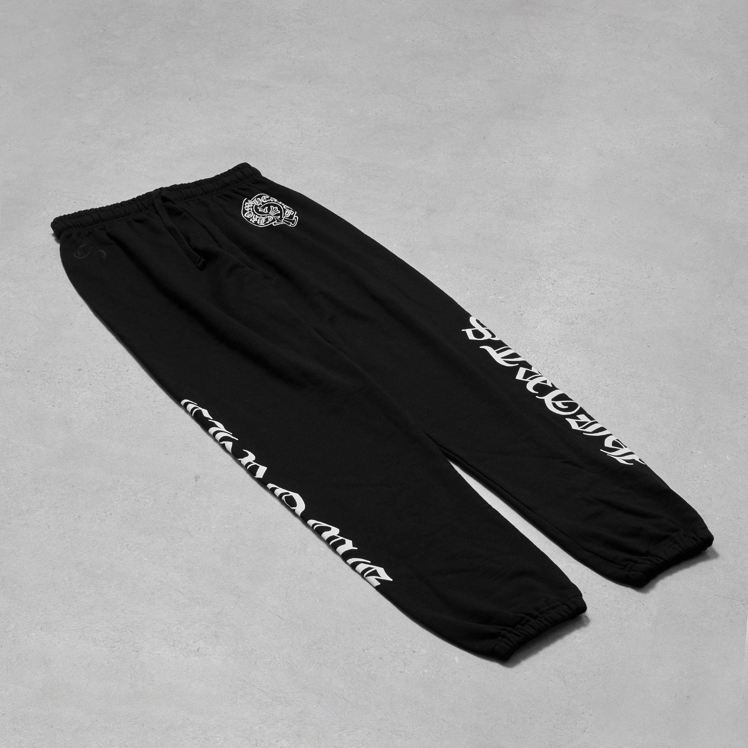 Chrome Hearts CHROME HEARTS Horseshoe Logo Sweatpants Size US 34 / EU 50 - 2 Thumbnail