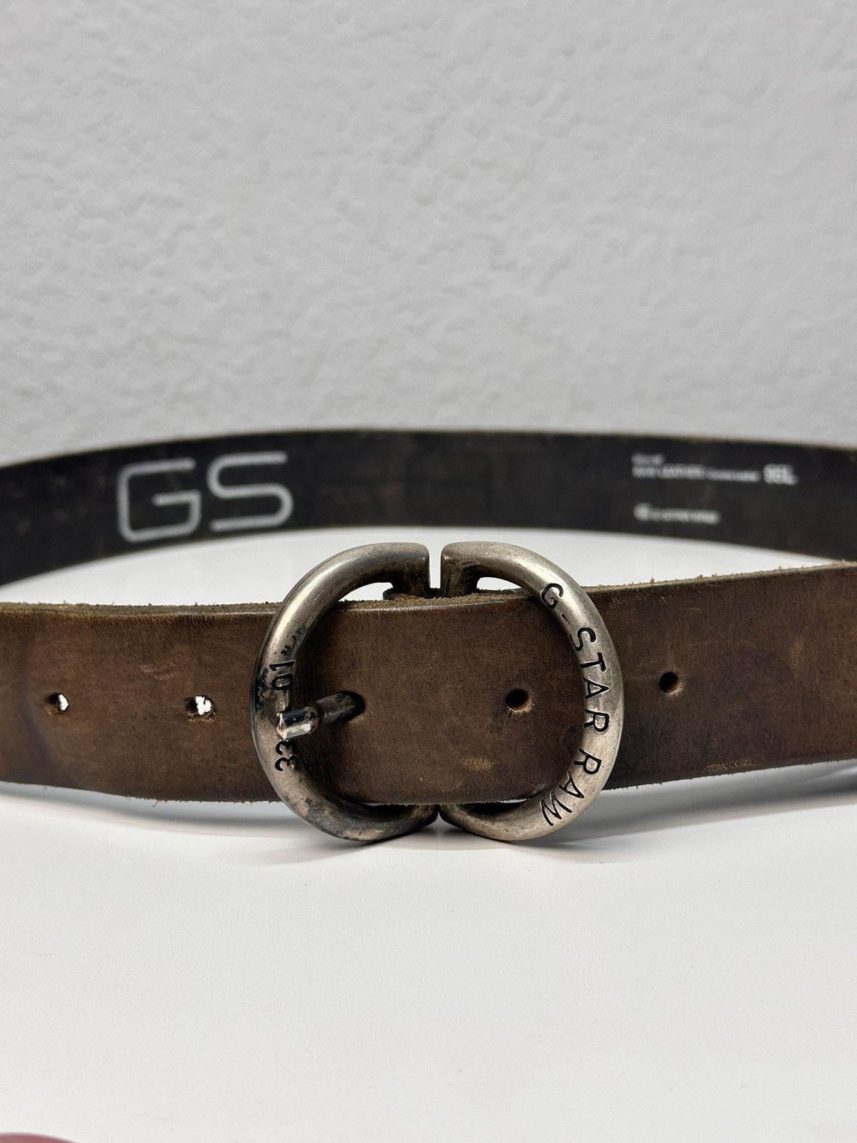 G-Star Vintage Belt B.B.Simon leather Avantgarde Hysteric Glamour Size ONE SIZE - 7 Thumbnail