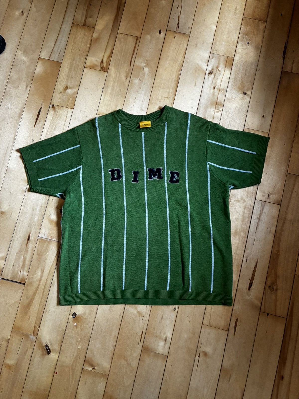 Dime Dime green knit tee Size US S / EU 44-46 / 1 - 1 Thumbnail