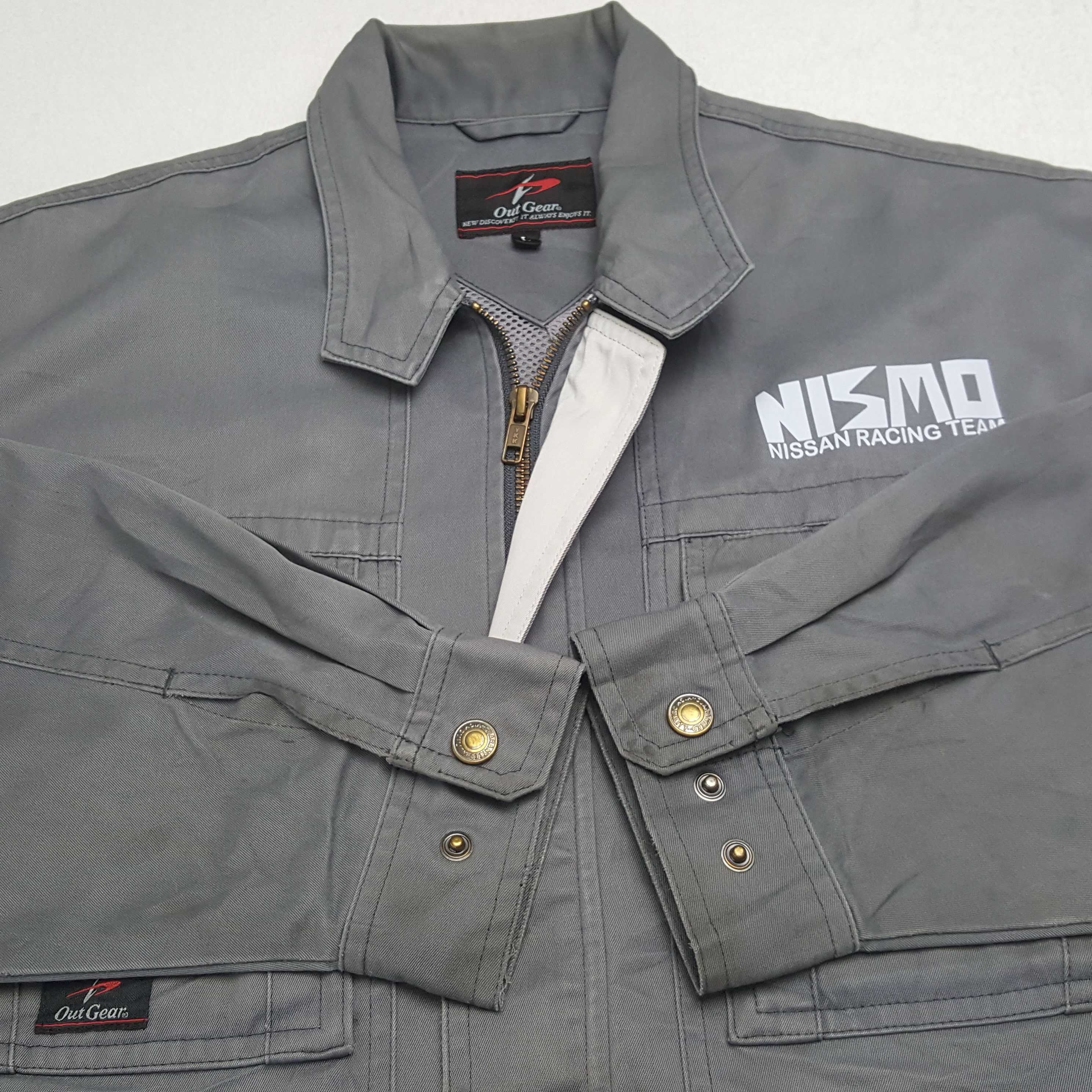 Japanese Brand × Vintage Vintag NISMO NISSAN RACING TEAM Japan Custom Jacket c282n25 Size US L / EU 52-54 / 3 - 6 Thumbnail