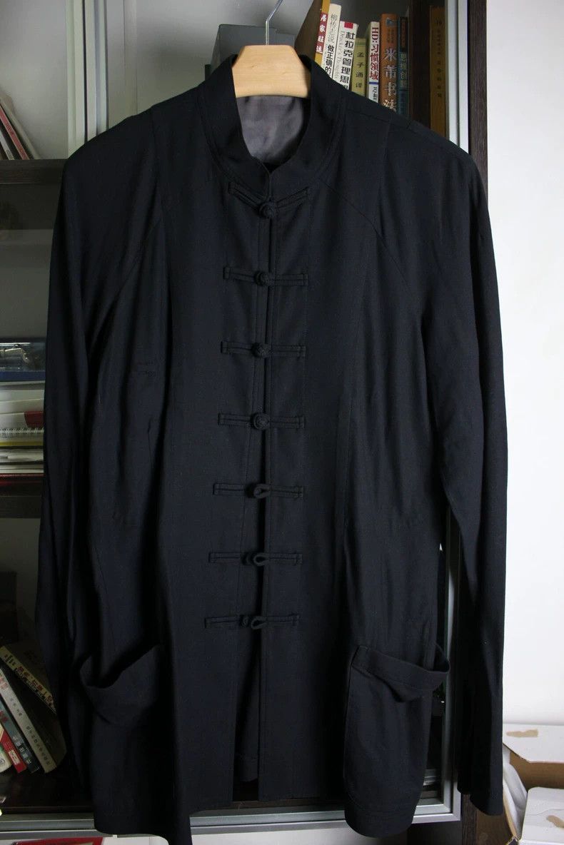 Yohji Yamamoto Yohji Yamamoto 14ss plate buckle Tang jacket 2505-Nextarrow Size US M / EU 48-50 / 2 - 2 Thumbnail