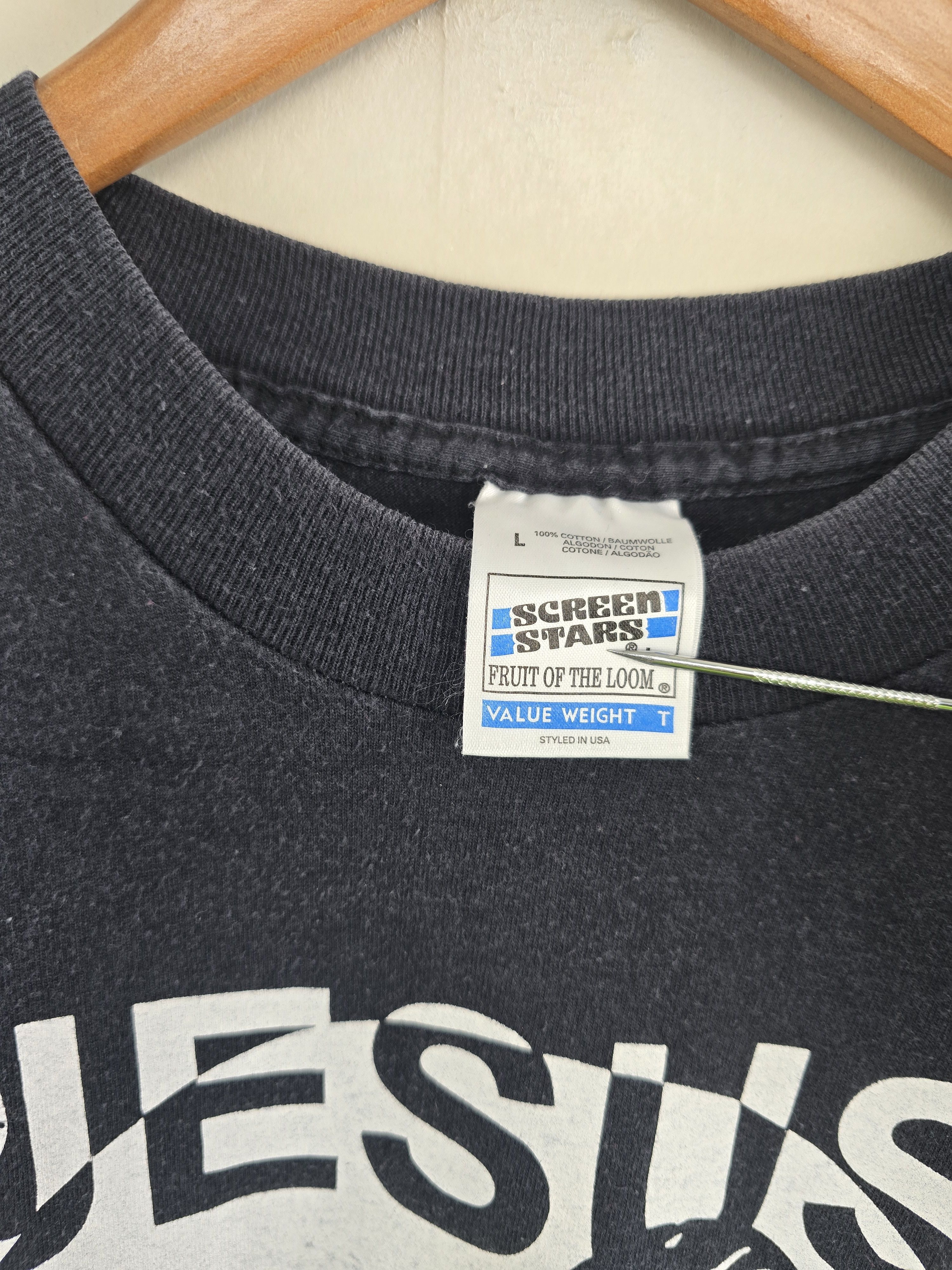 Band Tees × Vintage 90s The Jesus Lizard L 22.5" 28.5" Size US L / EU 52-54 / 3 - 3 Thumbnail