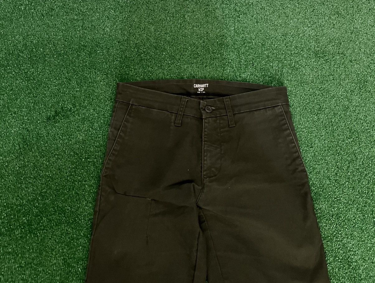 Carhartt × Carhartt Wip × Vintage Vintage Carhartt Straight Fit Chino Sid Pants Size US 29 - 5 Thumbnail