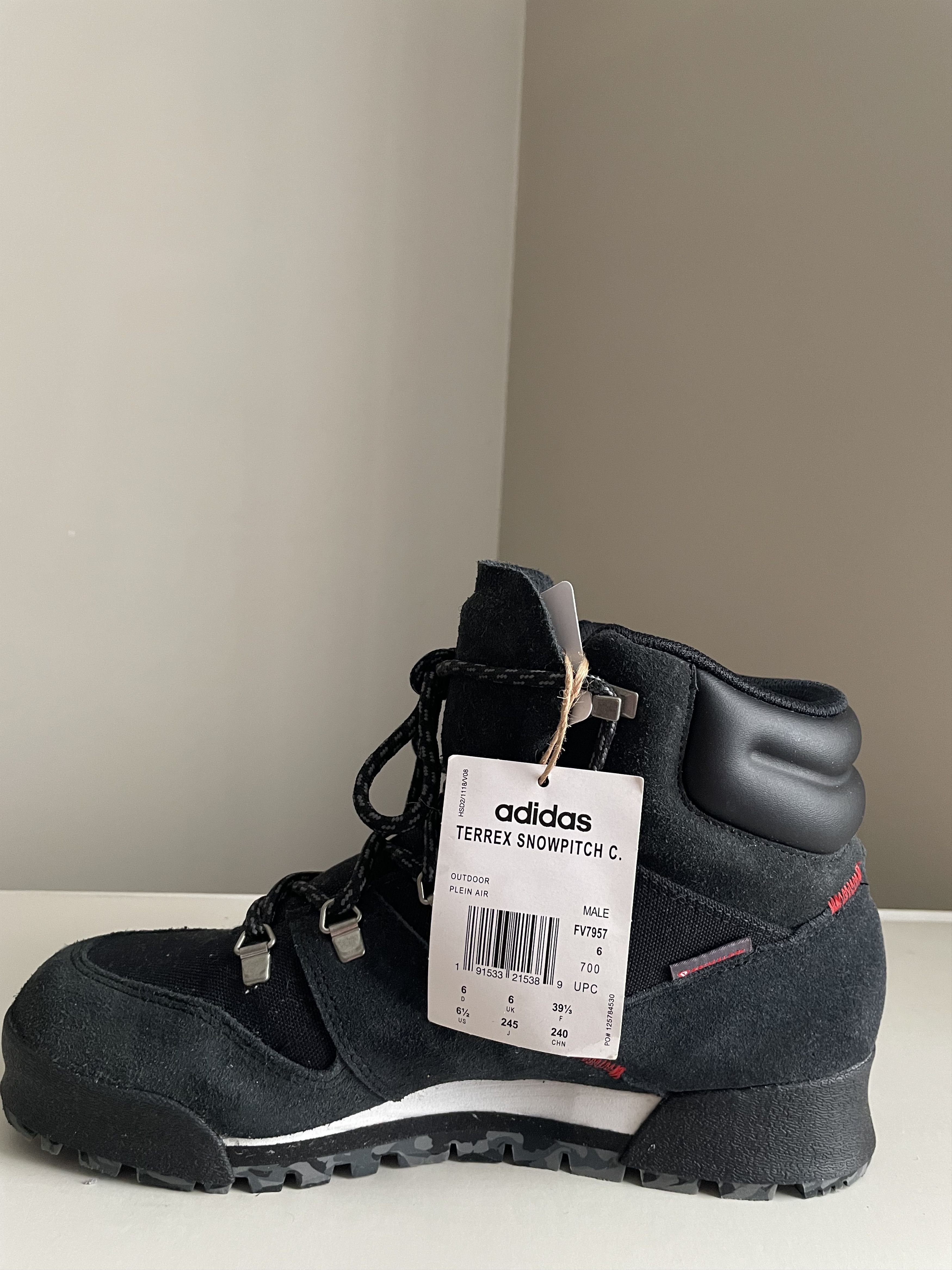 Adidas adidas Terrex Snowpitch Cold.Rdy Hiking Boots Size US 6.5 / EU 39-40 - 9 Thumbnail