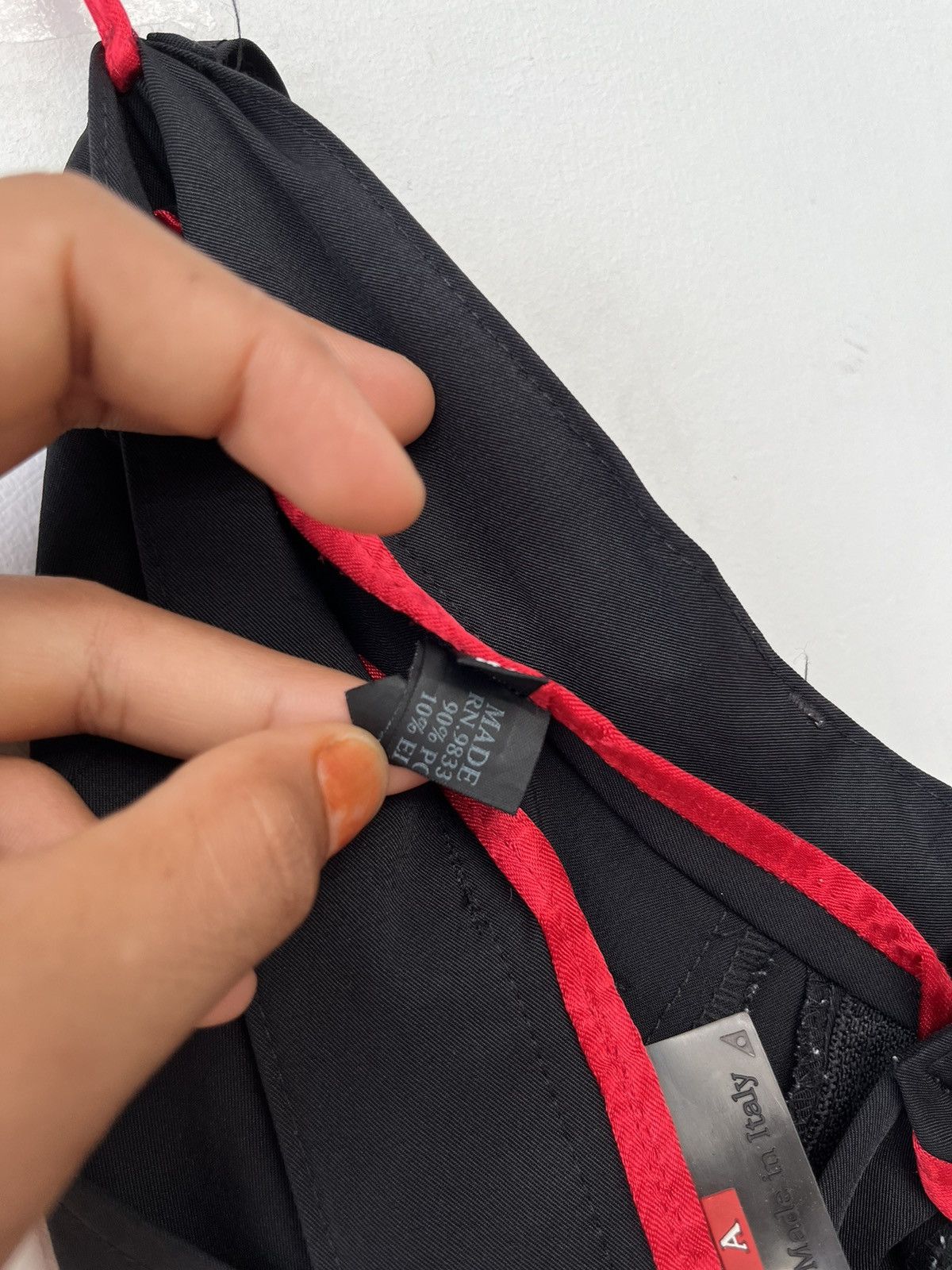 Prada Super rare! 90’s Prada Nylon Suit Trouser Size US 33 - 10 Thumbnail