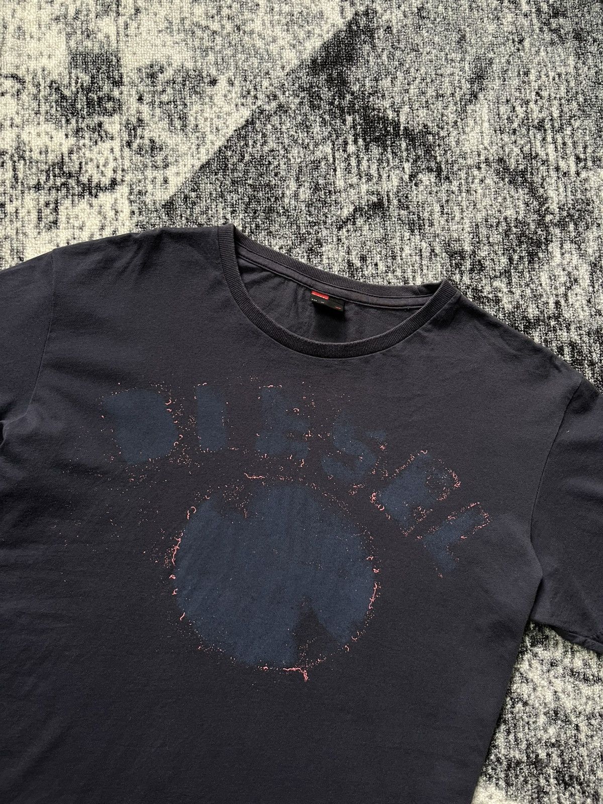 Diesel × Vintage Vintage Diesel T-Shirt Big Logo Y2K Style Size L / US 10 / IT 46 - 2 Thumbnail
