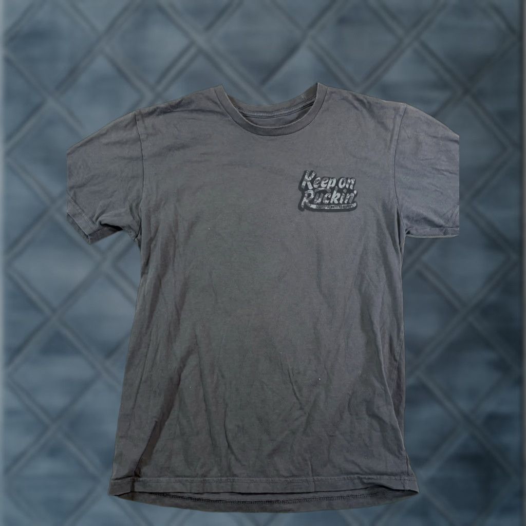Vintage 5.11 Tactical Keep On Ruckin Men's T-Shirt Size M Gray Outdoor Short Sleeve Crew Neck Graphic Print Logo 5.11 Tactical Shirt Mens Gray M Size US M / EU 48-50 / 2 - 1 Thumbnail