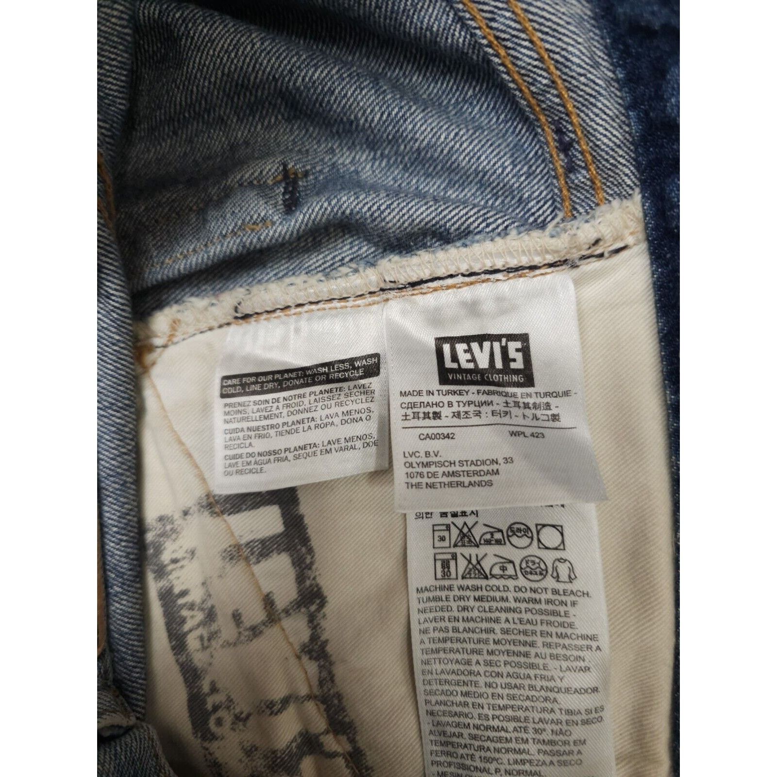 Levi's Levi’s VTntage big E 505-0217 selvedge Button Fly 28 W 30 Size US 28 / EU 44 - 10 Thumbnail