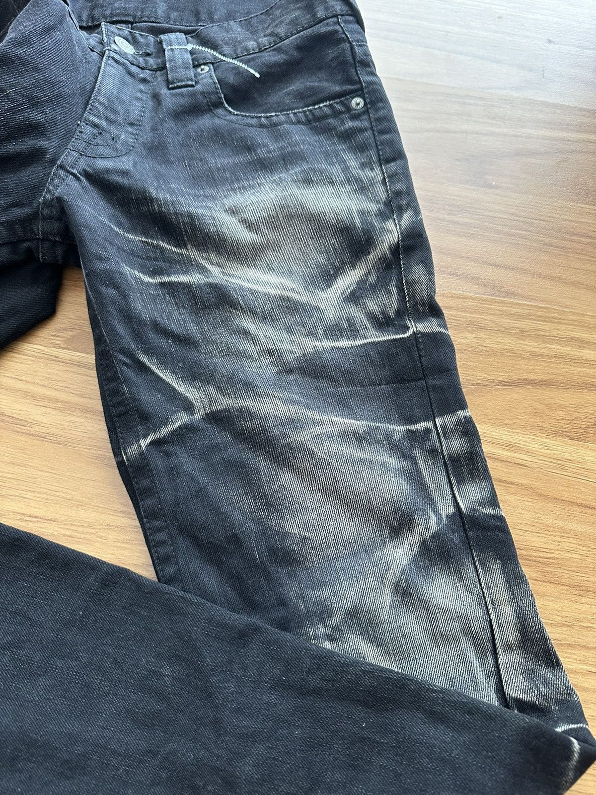 Tornado Mart 2000-Tornado Mart Japan Super Flared Jeans Size US 31 - 21 Thumbnail