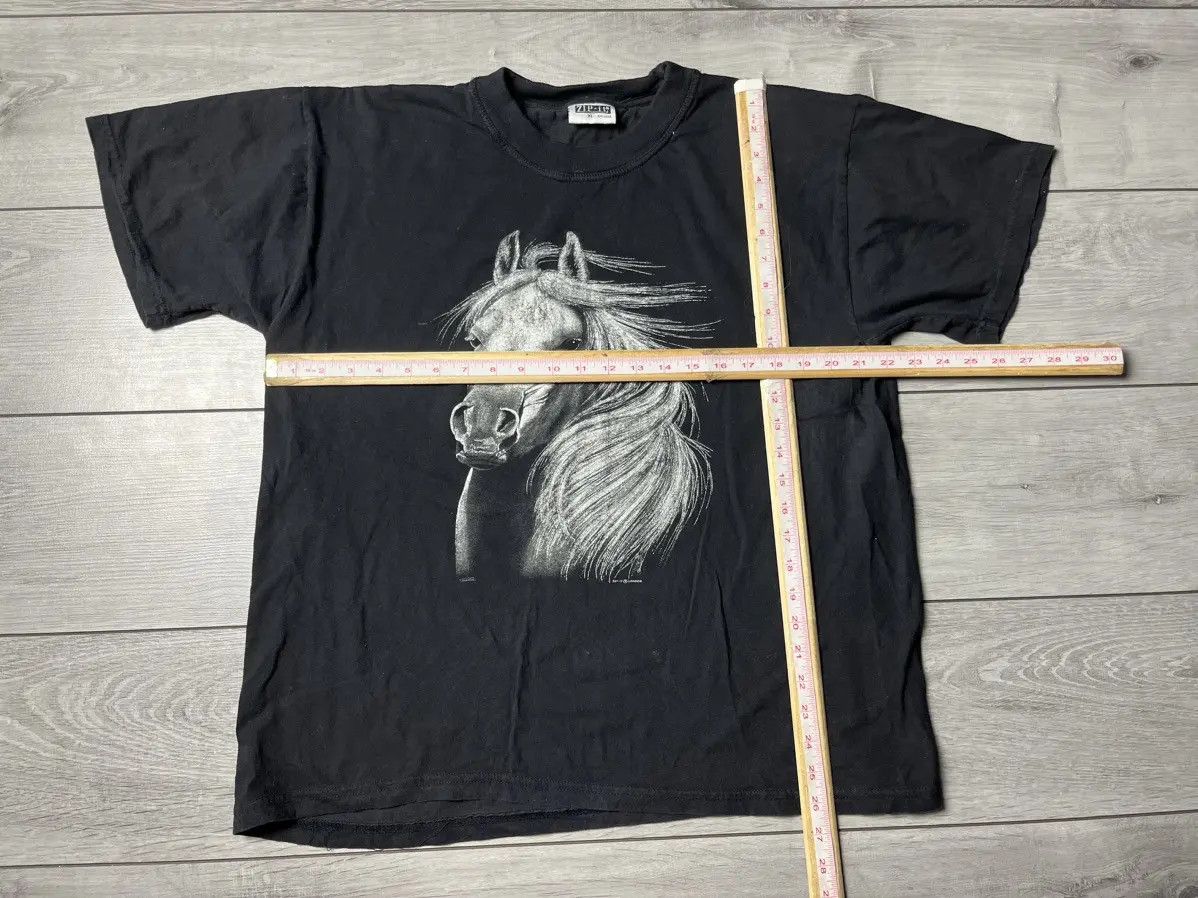 Band Tees Vintage animal zip-it tshirt horse size XLarge Size US XL / EU 56 / 4 - 6 Thumbnail