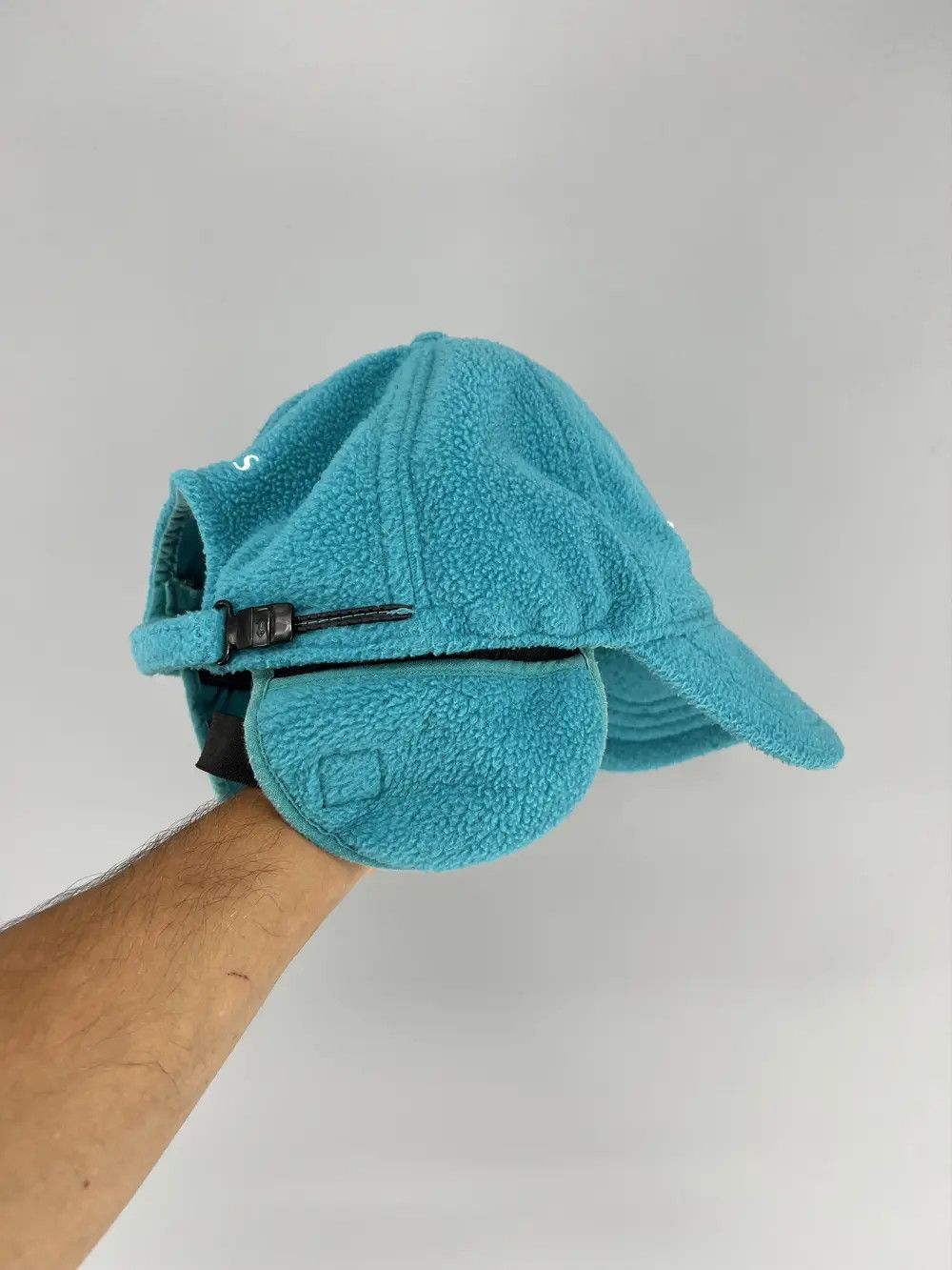 Vintage Siemens Vintage Fleece Trucker Hat Teal Snapback 80s 90s Size ONE SIZE - 5 Thumbnail