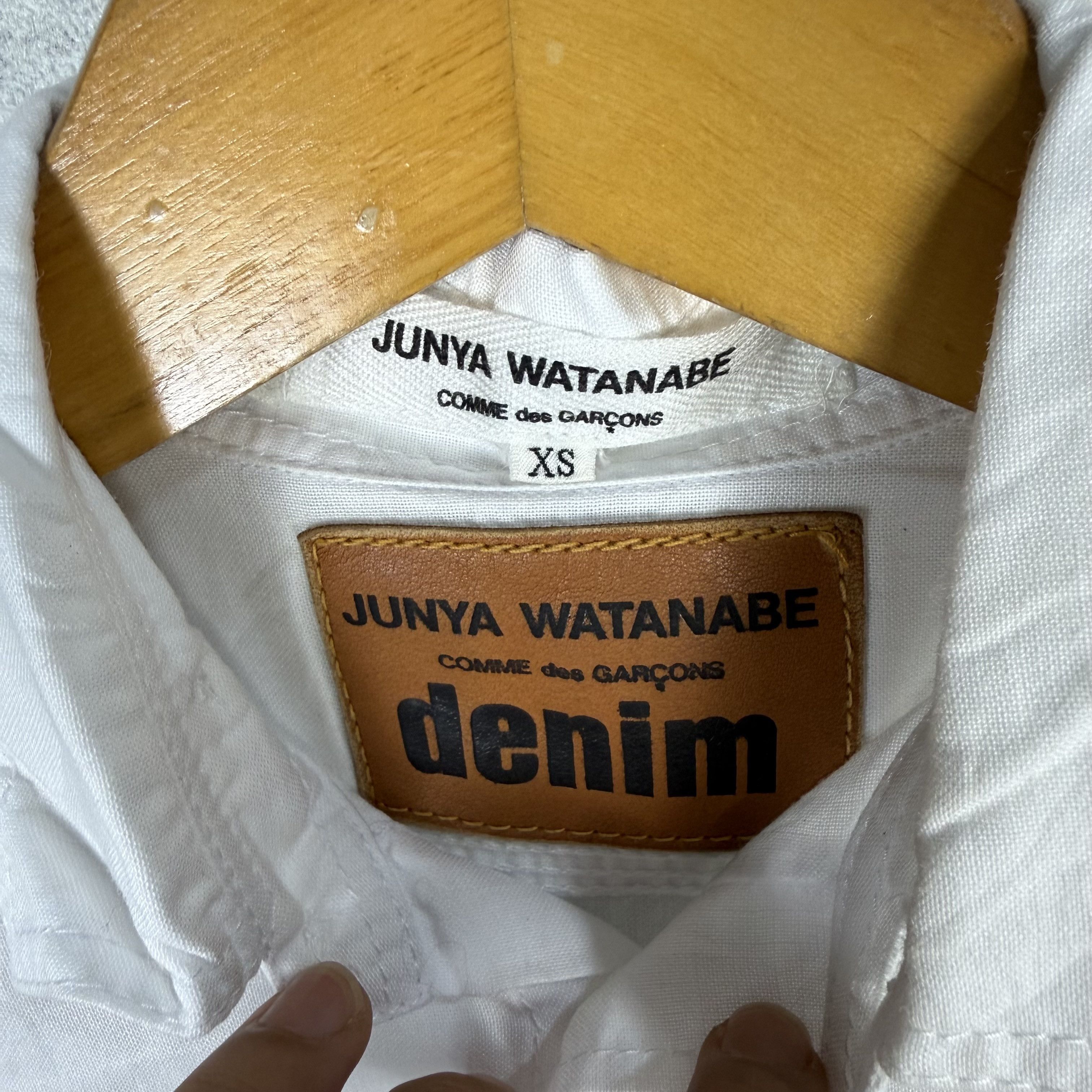Comme des Garcons Junya Watanabe CDG Linen Shirt Size US XS / EU 42 / 0 - 7 Thumbnail