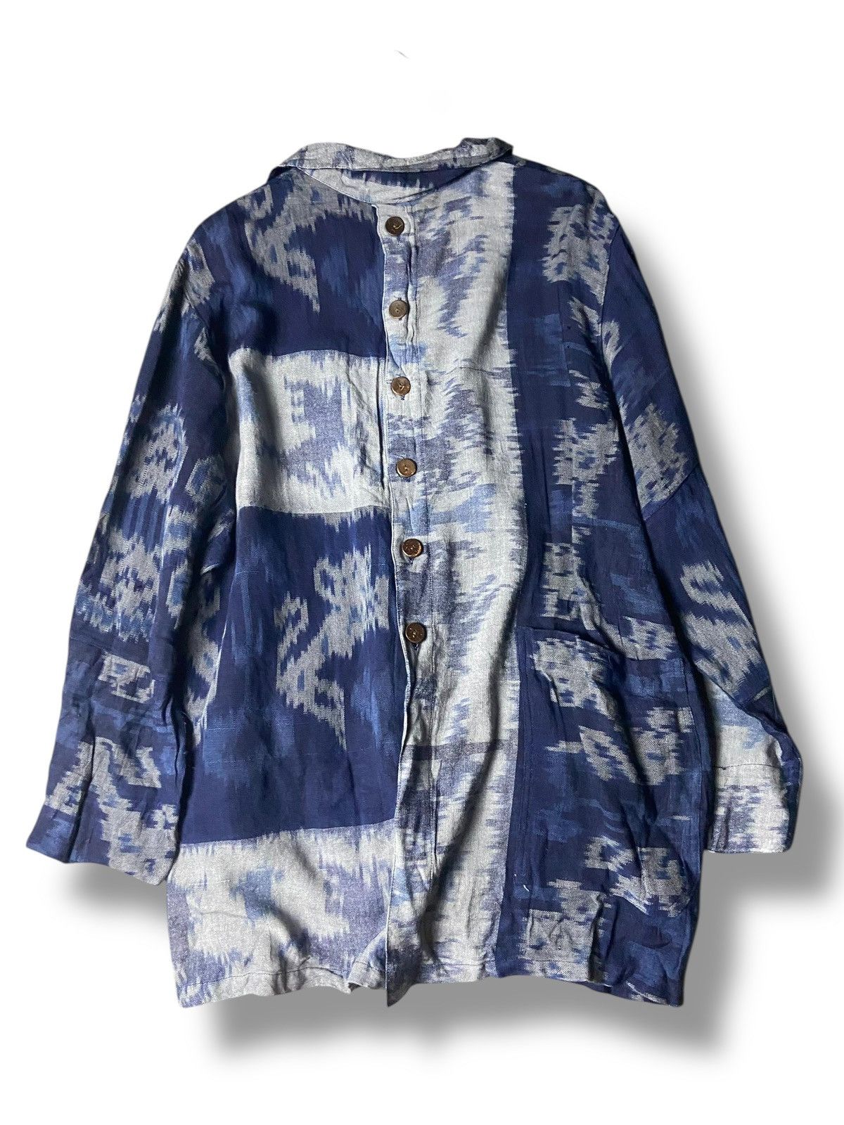 Japanese Brand Japanese Brand Patchwork Patterned Jacket (166) Size US L / EU 52-54 / 3 - 4 Thumbnail