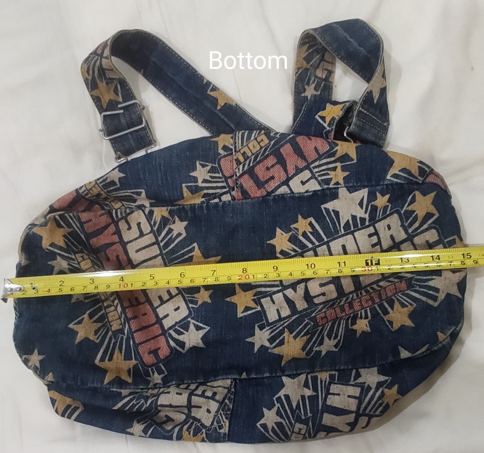 Hysteric Glamour × Vintage Vintage Denim Super Hysteric Glamour Collection Tote Beg Size ONE SIZE - 8 Thumbnail