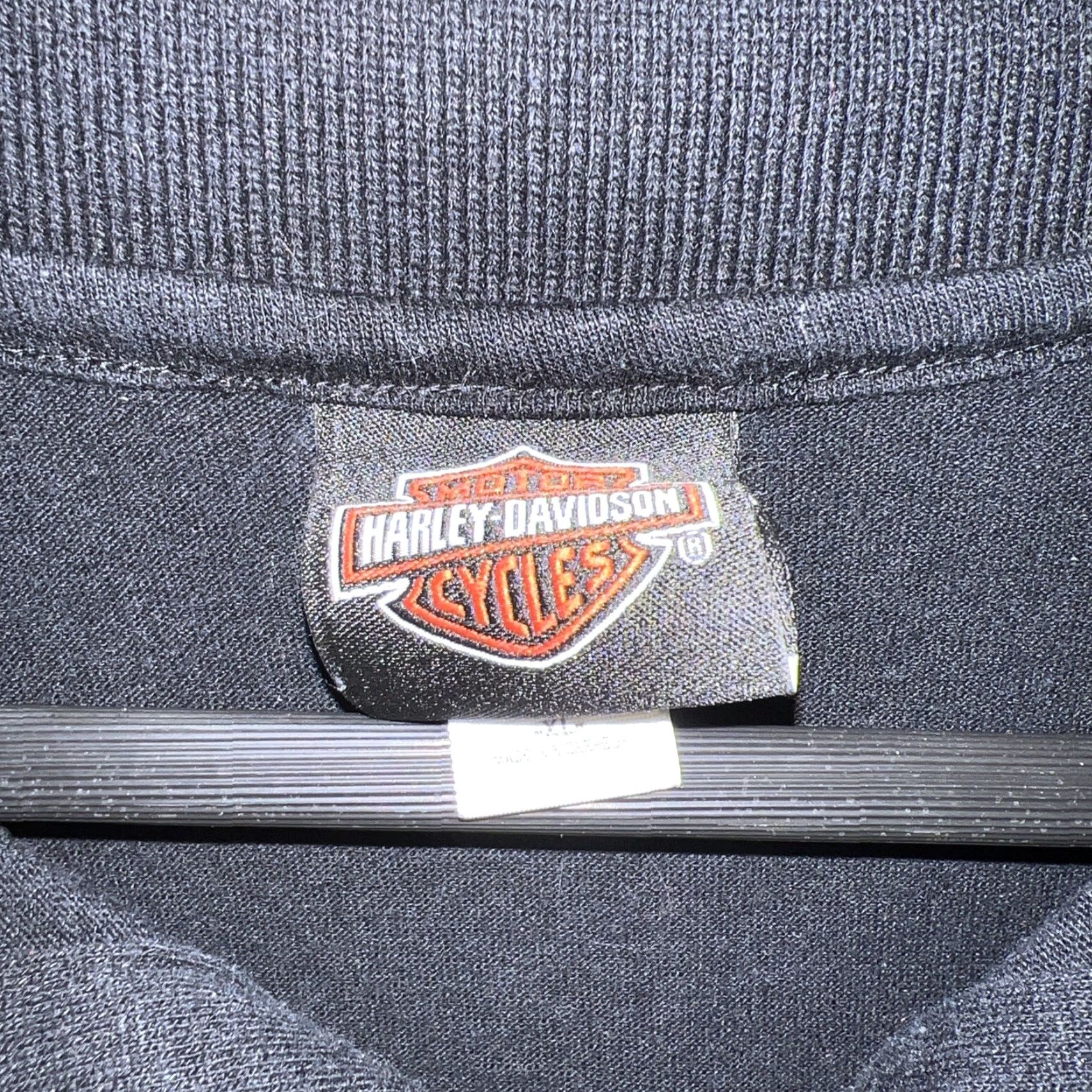 Harley Davidson Harley-Davidson Ride The Legend Polo Shirt Mens XL Black Graphic Polo Shirt XL Mens Harley-Davidson Ride The Legend Polo Shirt Black Size US XL / EU 56 / 4 - 4 Thumbnail