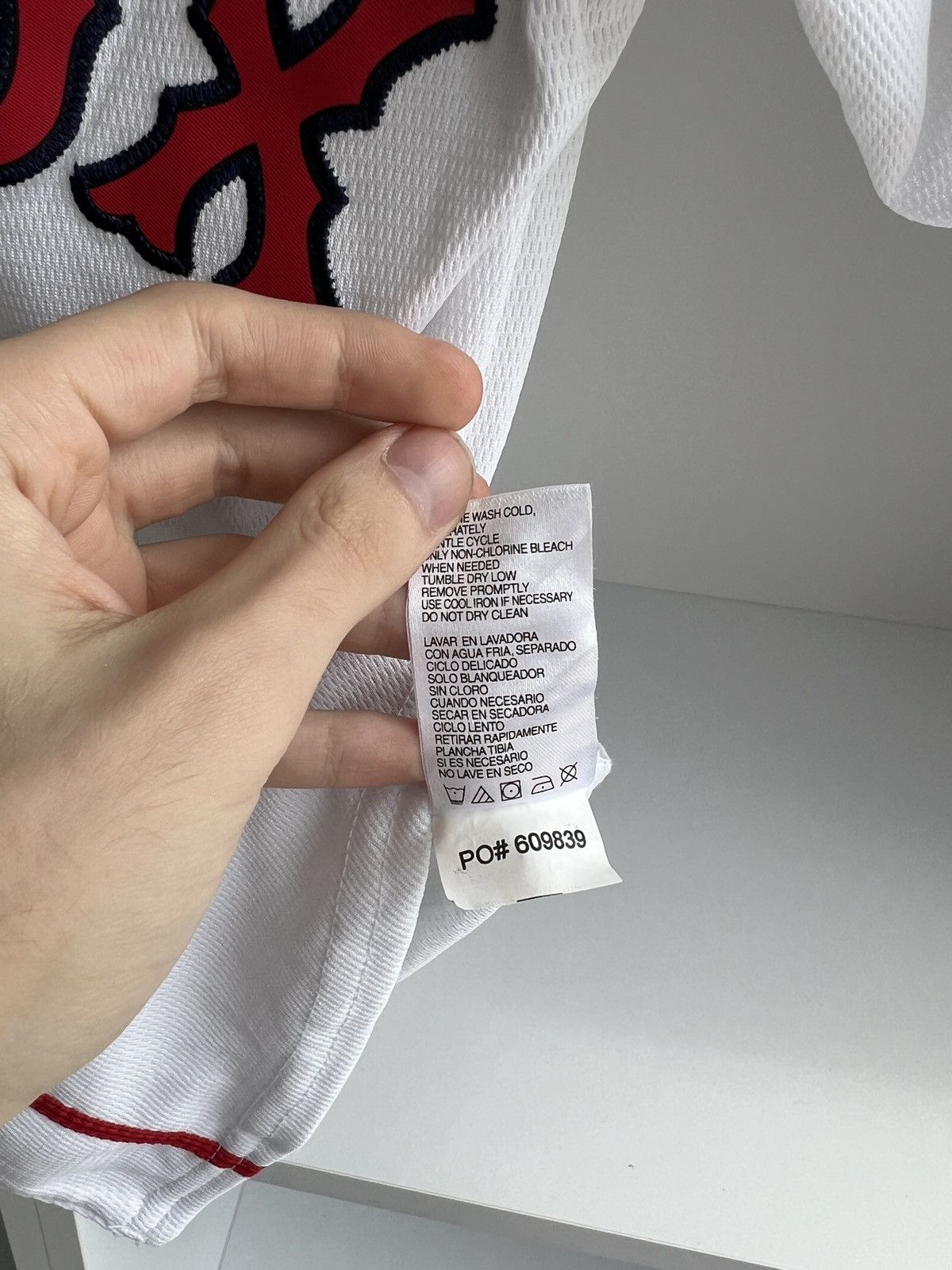 MLB × Vintage VINTAGE RED SOX ORTIZ 34 BASEBALL KIDS JERSEY Size US S / EU 44-46 / 1 - 14 Thumbnail